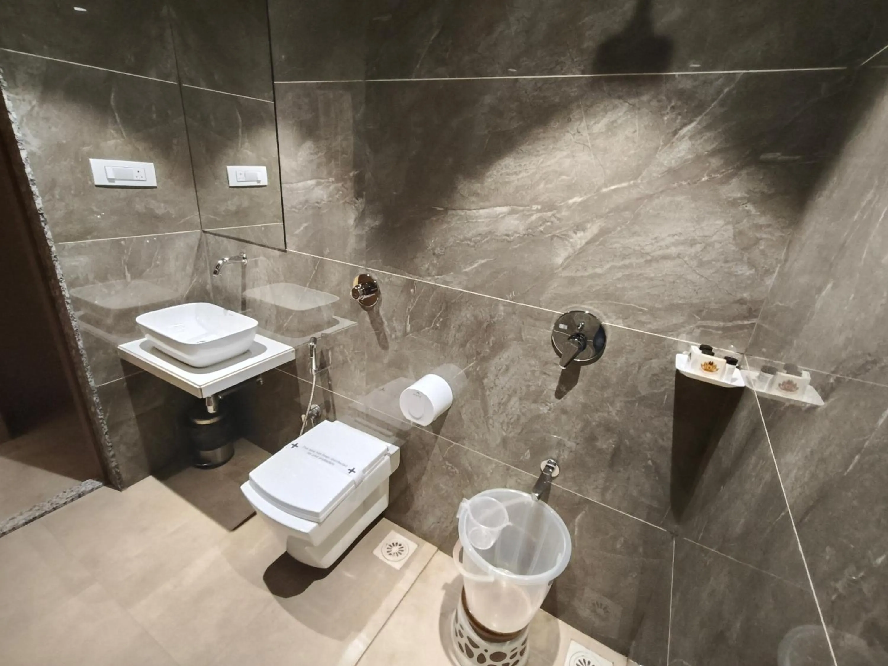 Toilet in Hotel Pearl Residency Thane