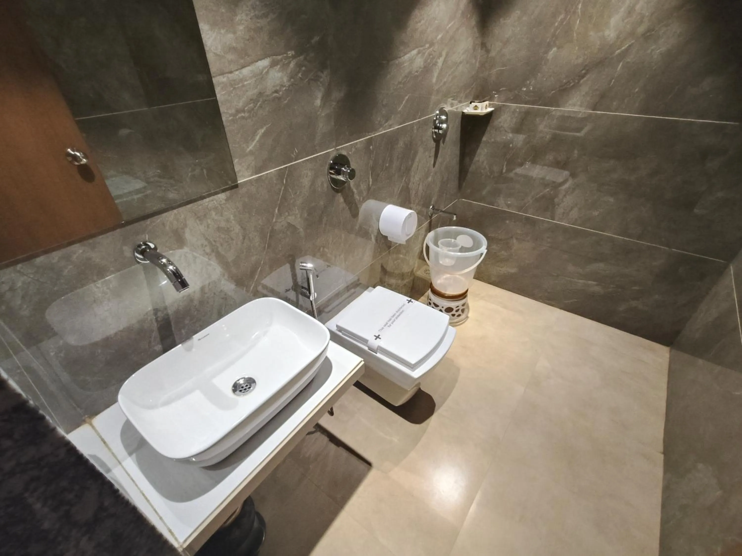 Toilet in Hotel Pearl Residency Thane