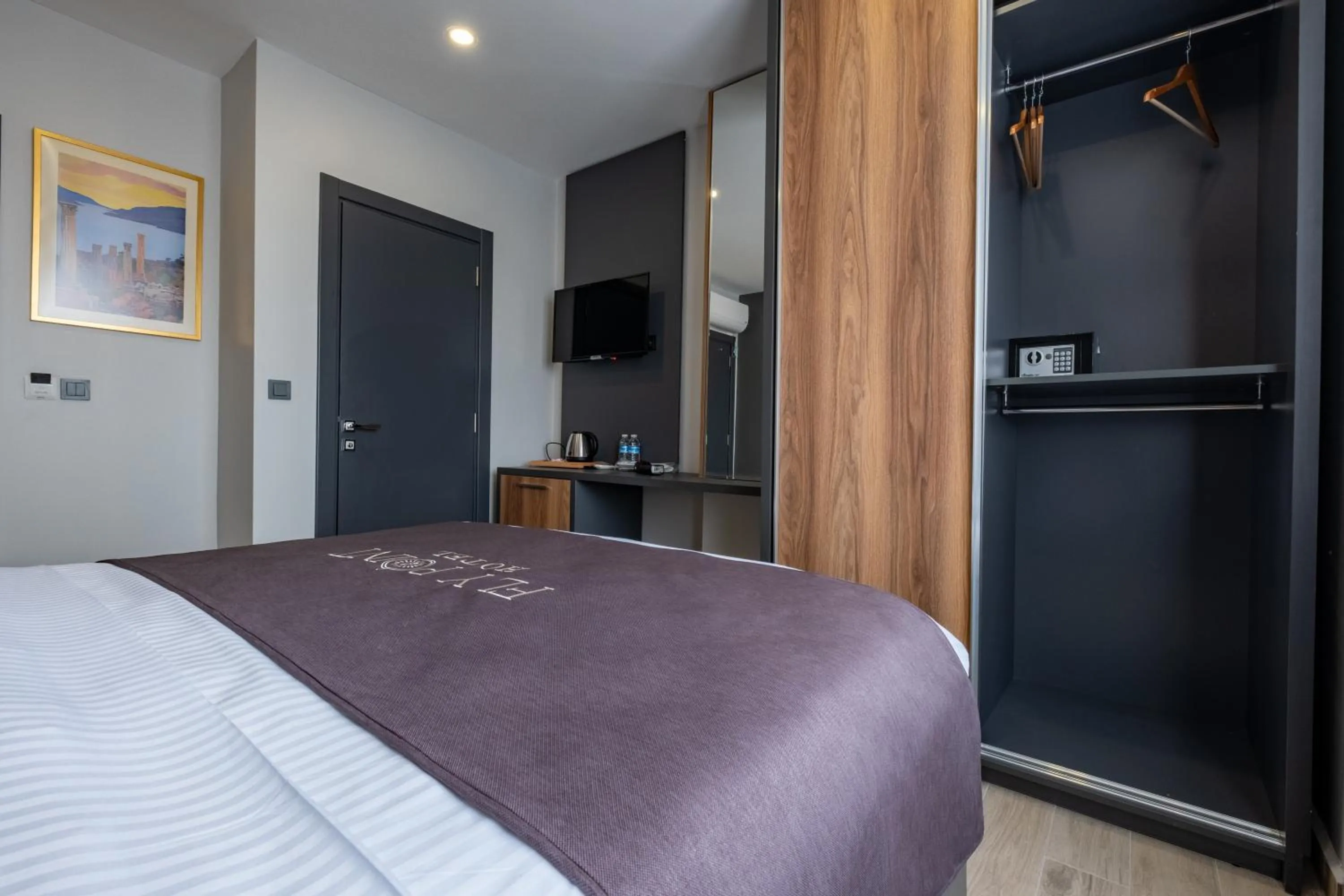 Photo of the whole room, Bed in FLY POINT AIRPORT HOTEL