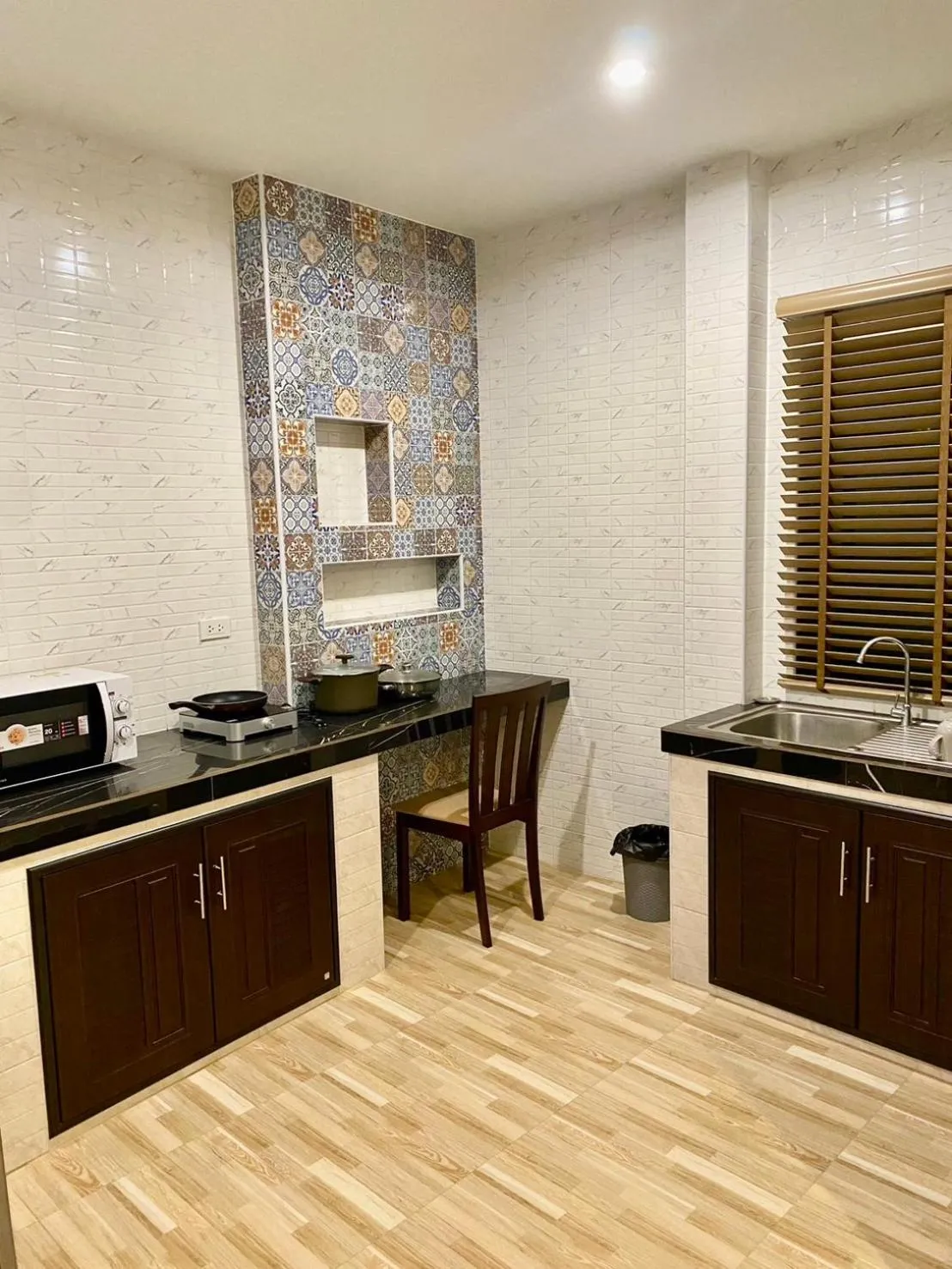 Kitchen or kitchenette in Hm House Patong