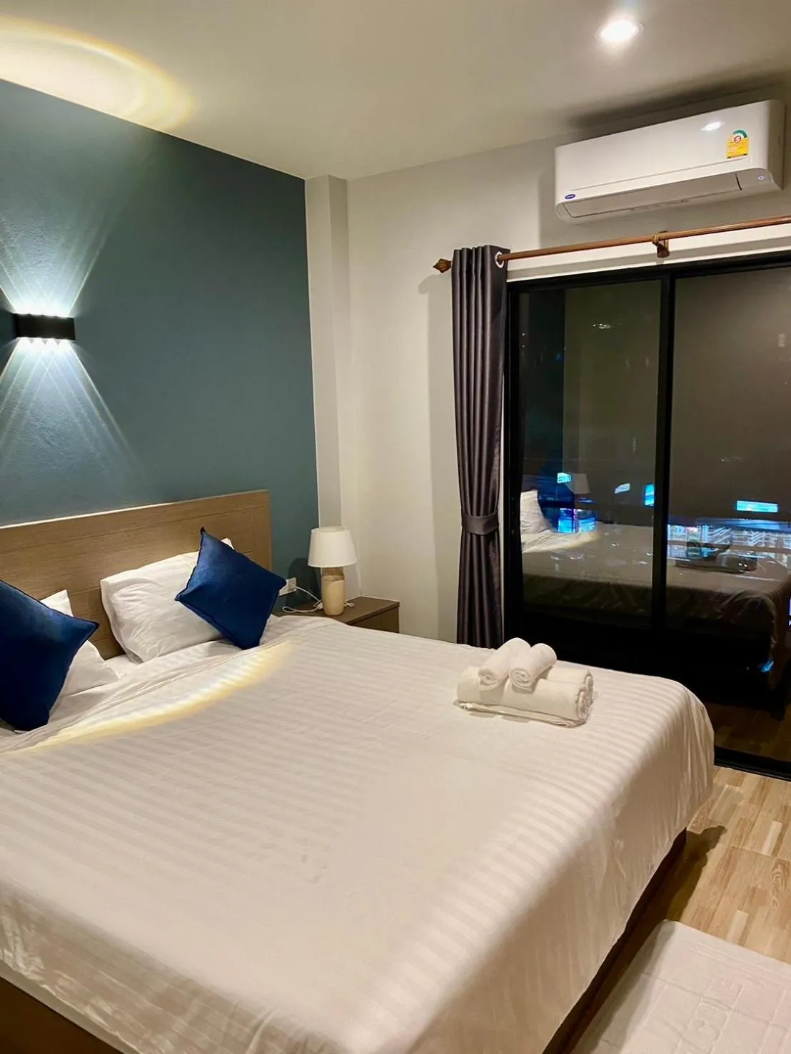 Bedroom, Bed in Hm House Patong