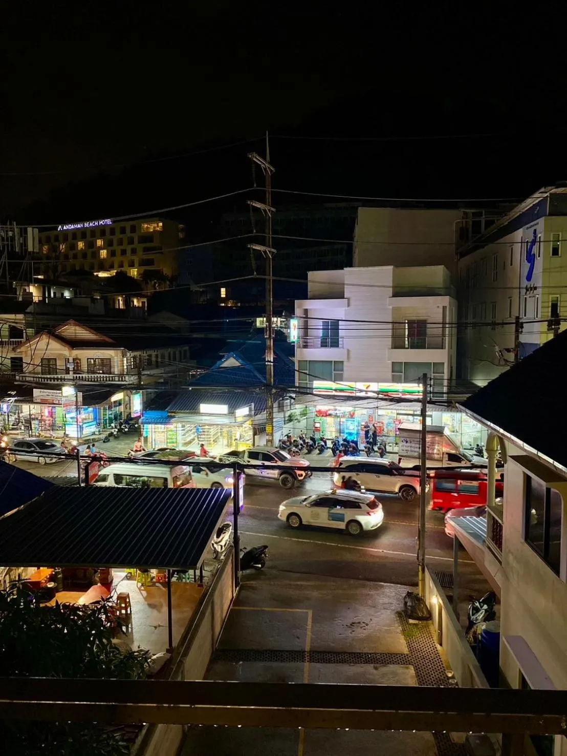 Quiet street view in Hm House Patong