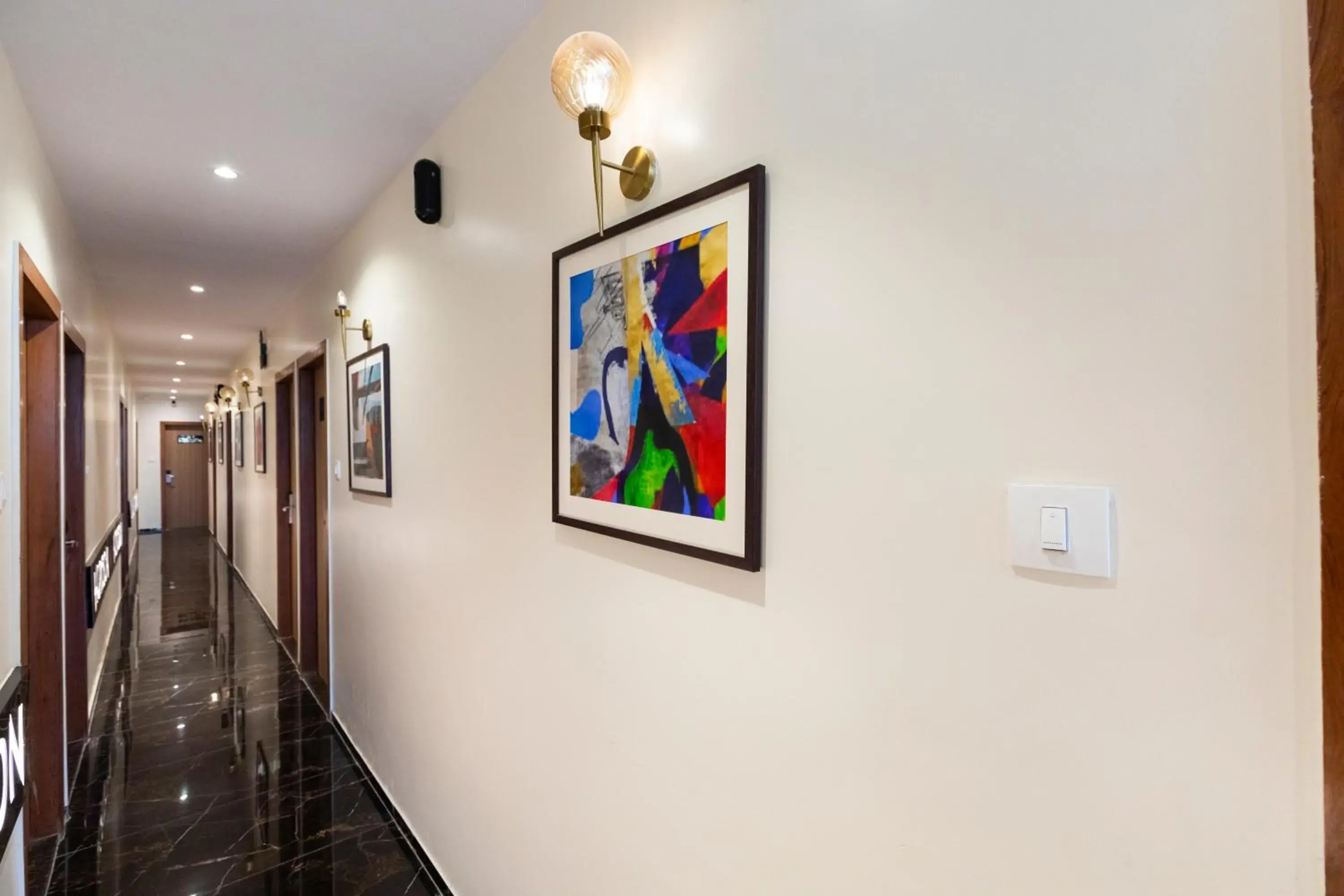 Lobby or reception in Horizon Inn Near Exhibition Center Lobby or reception in Horizon Inn Near Exhibition Center