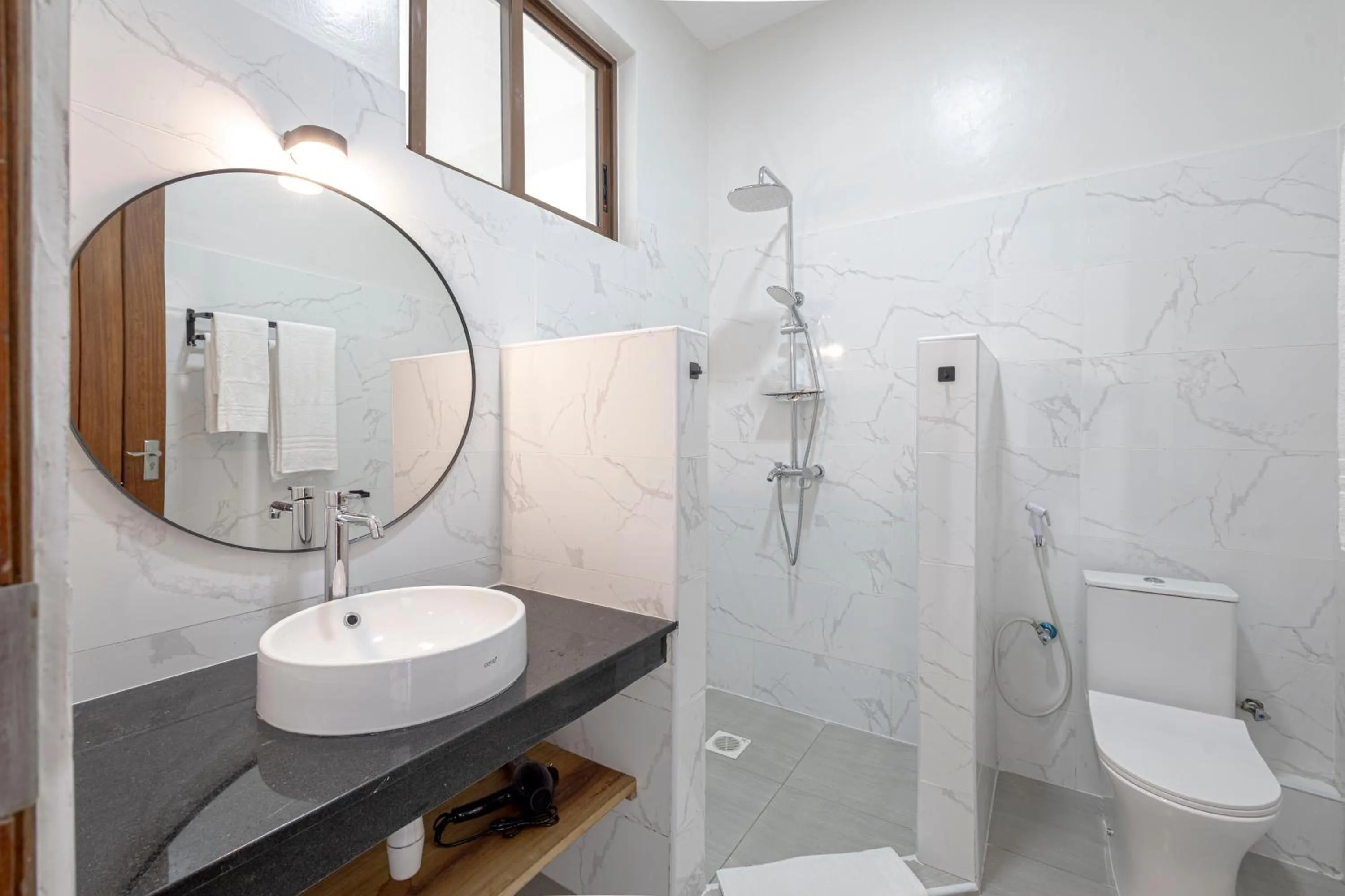 Bathroom in YU Resort