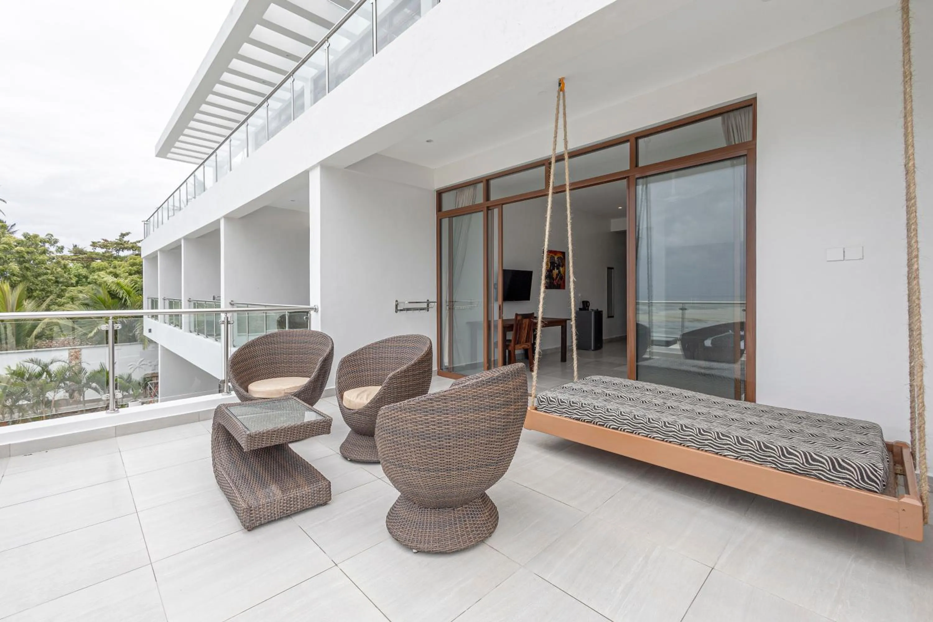 Balcony/Terrace in YU Resort