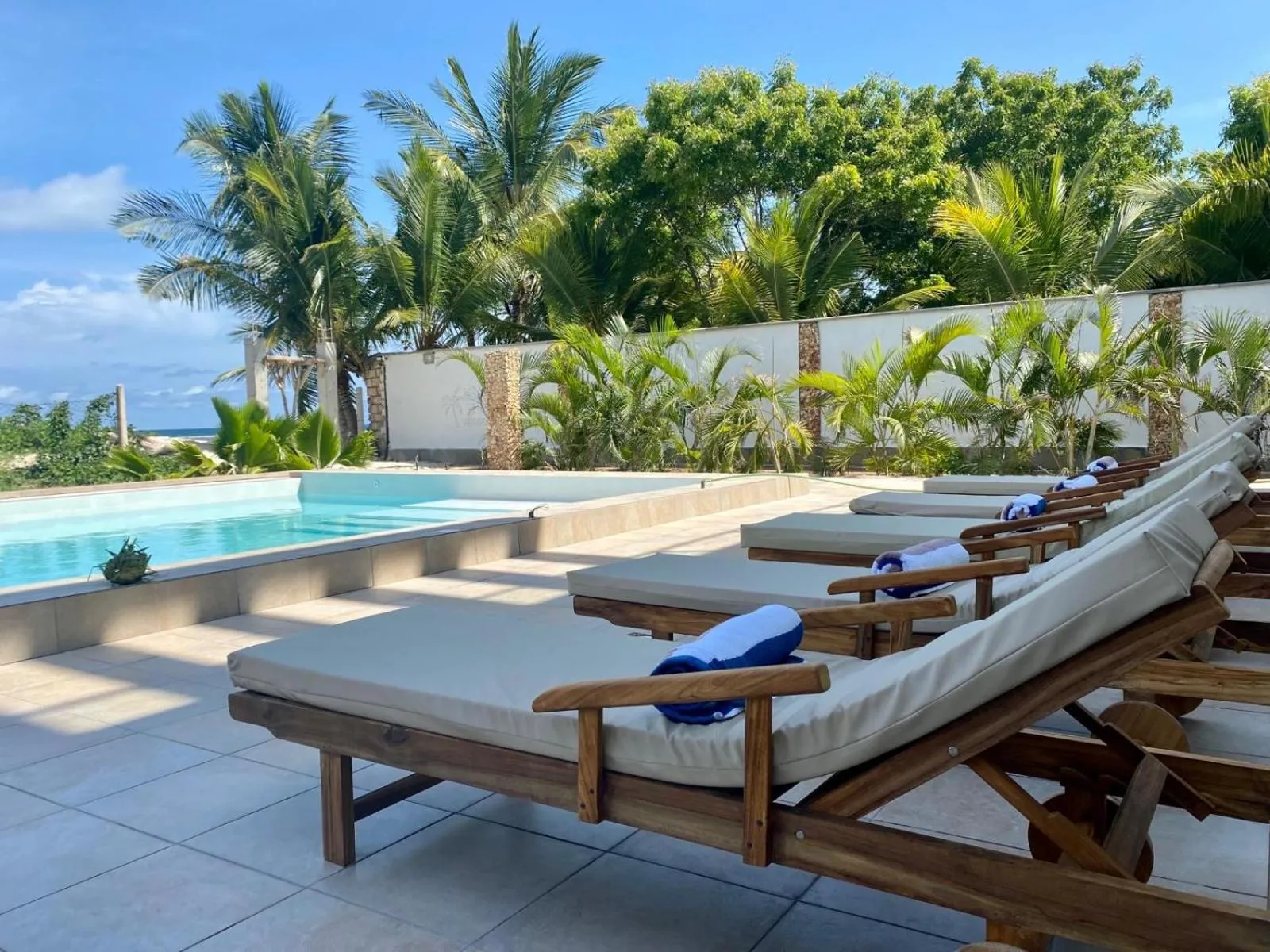 Pool view in YU Resort