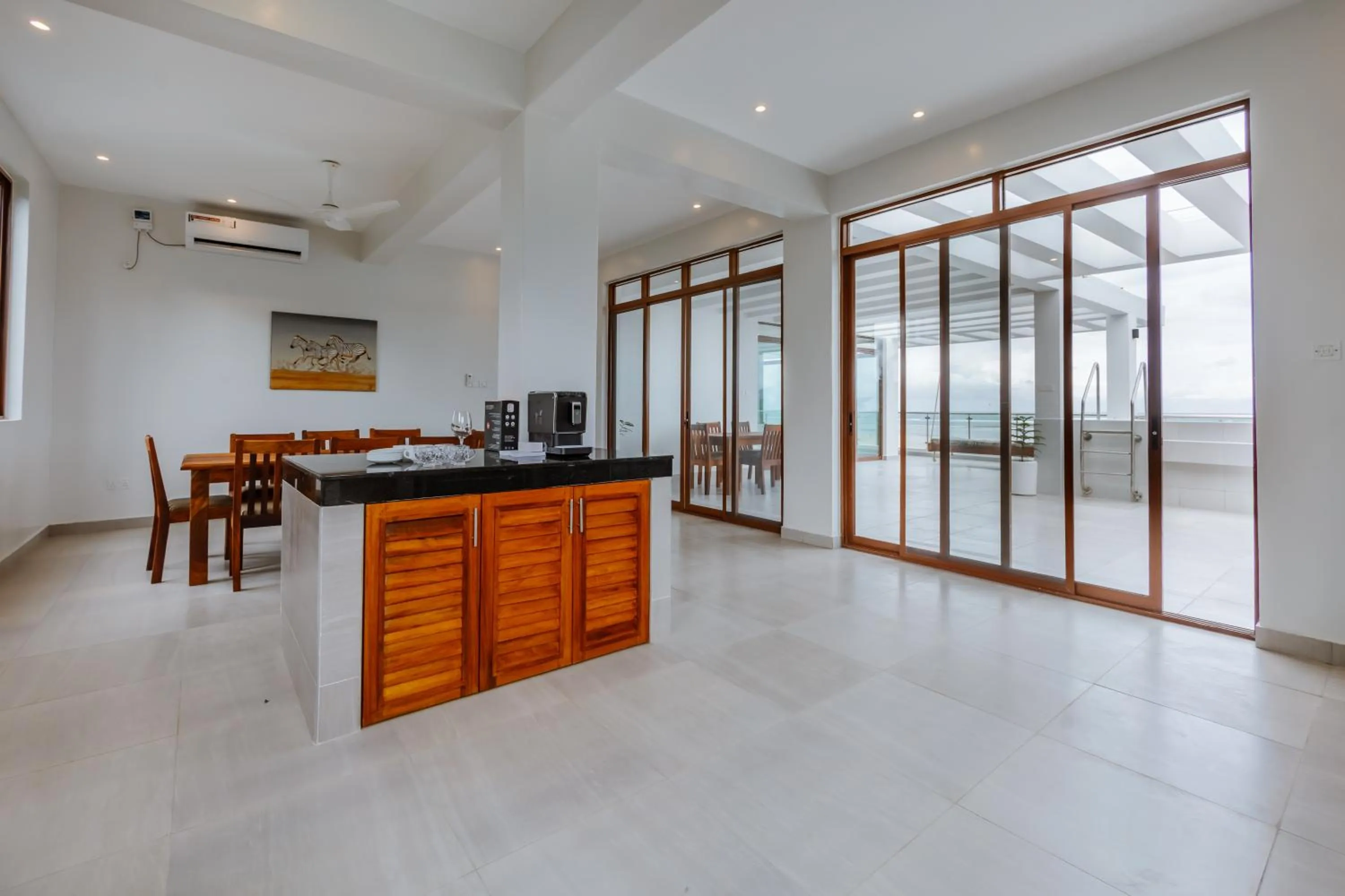 Kitchen or kitchenette in YU Resort