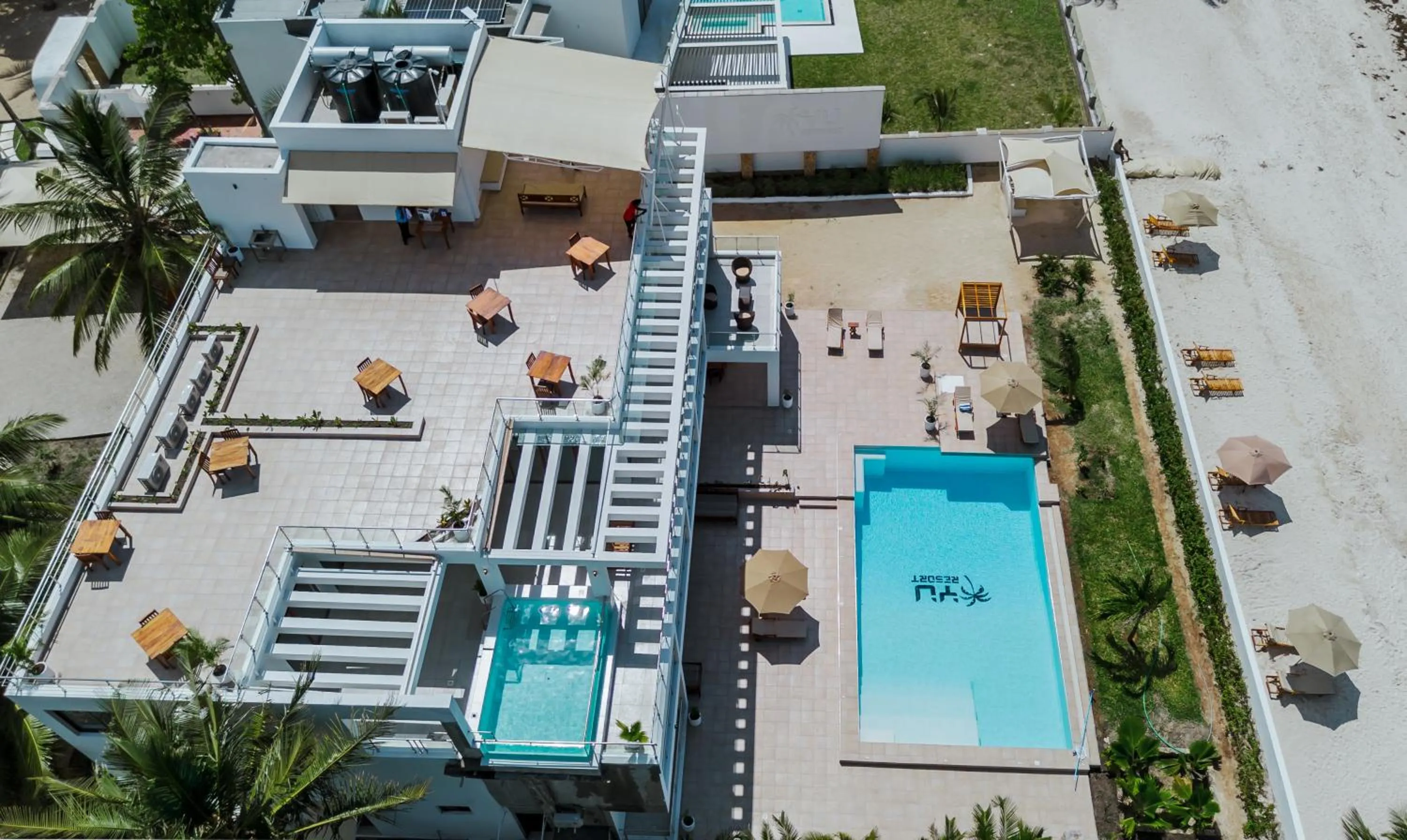 Swimming pool in YU Resort