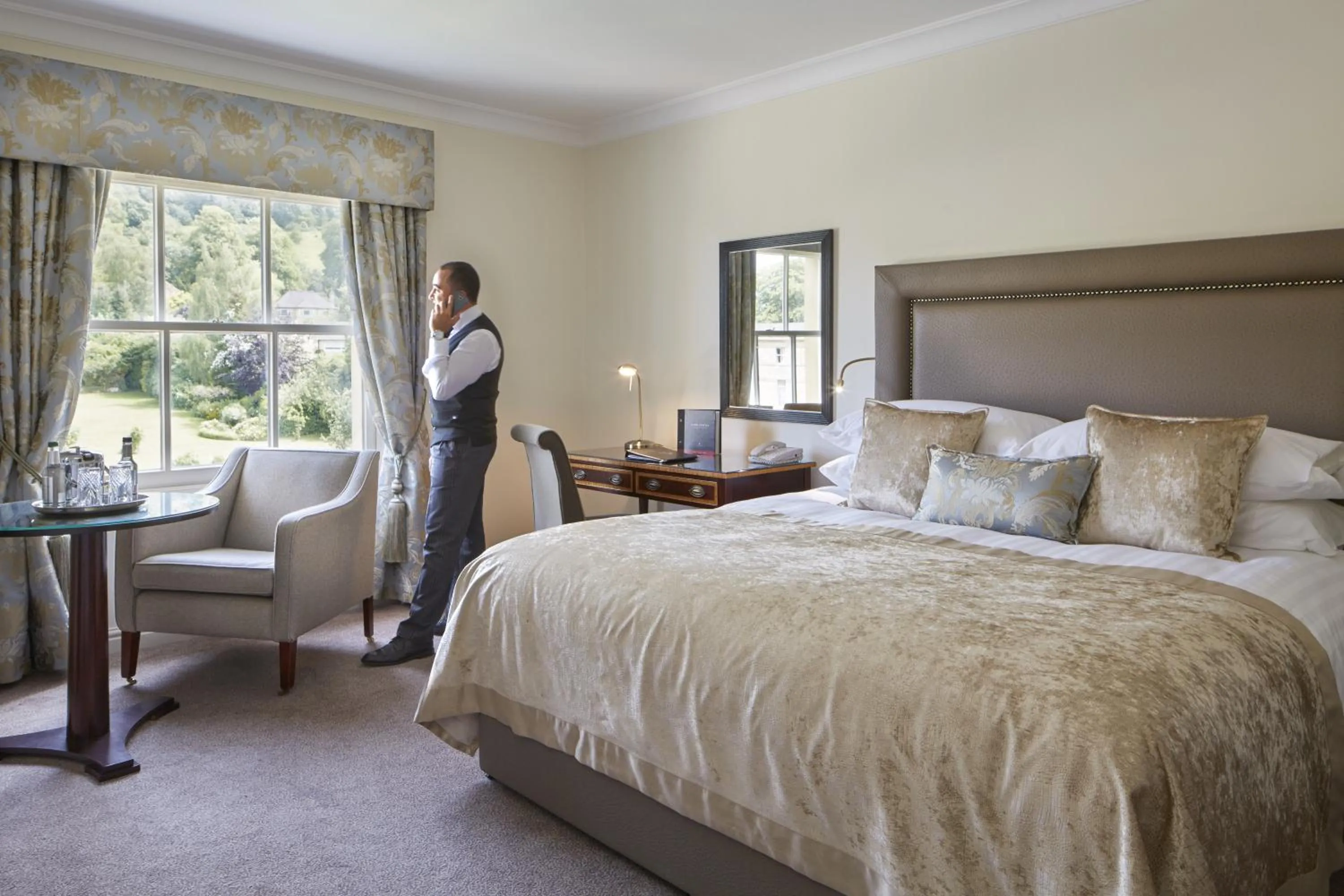 Bedroom, Bed in Macdonald Bath Spa Hotel