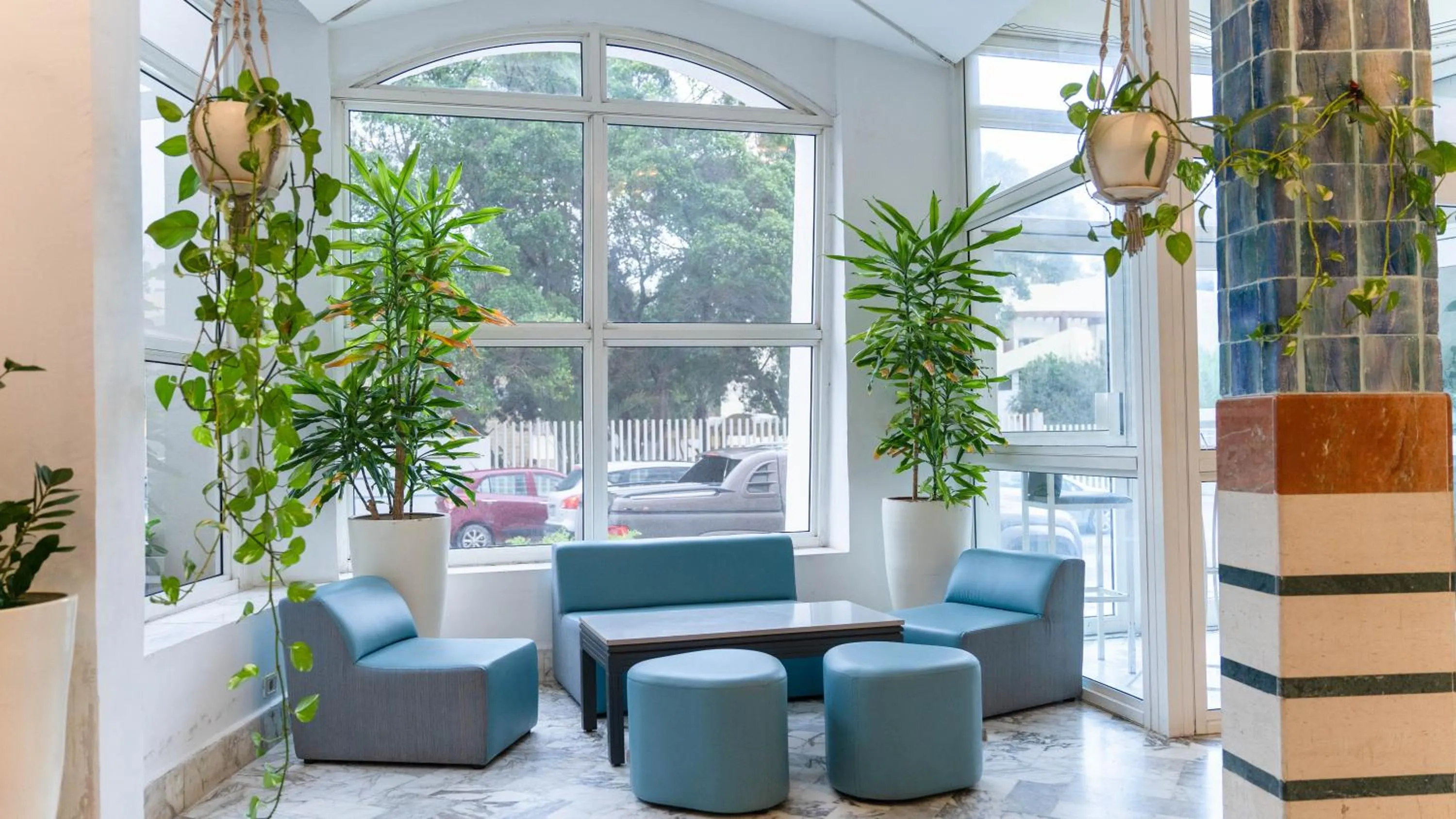 Seating area in HOTEL KAISER
