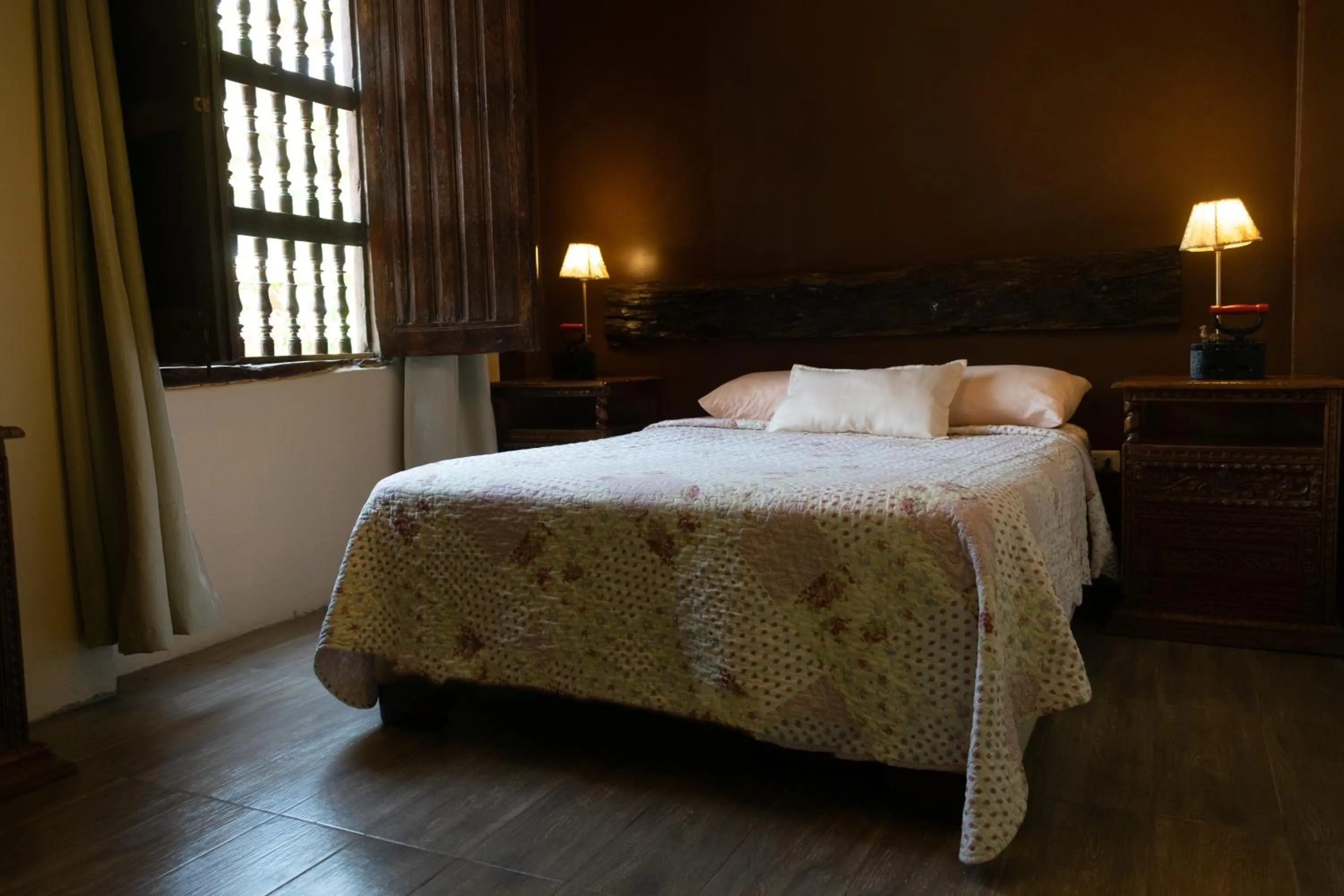 Bed in Serenity Lodge