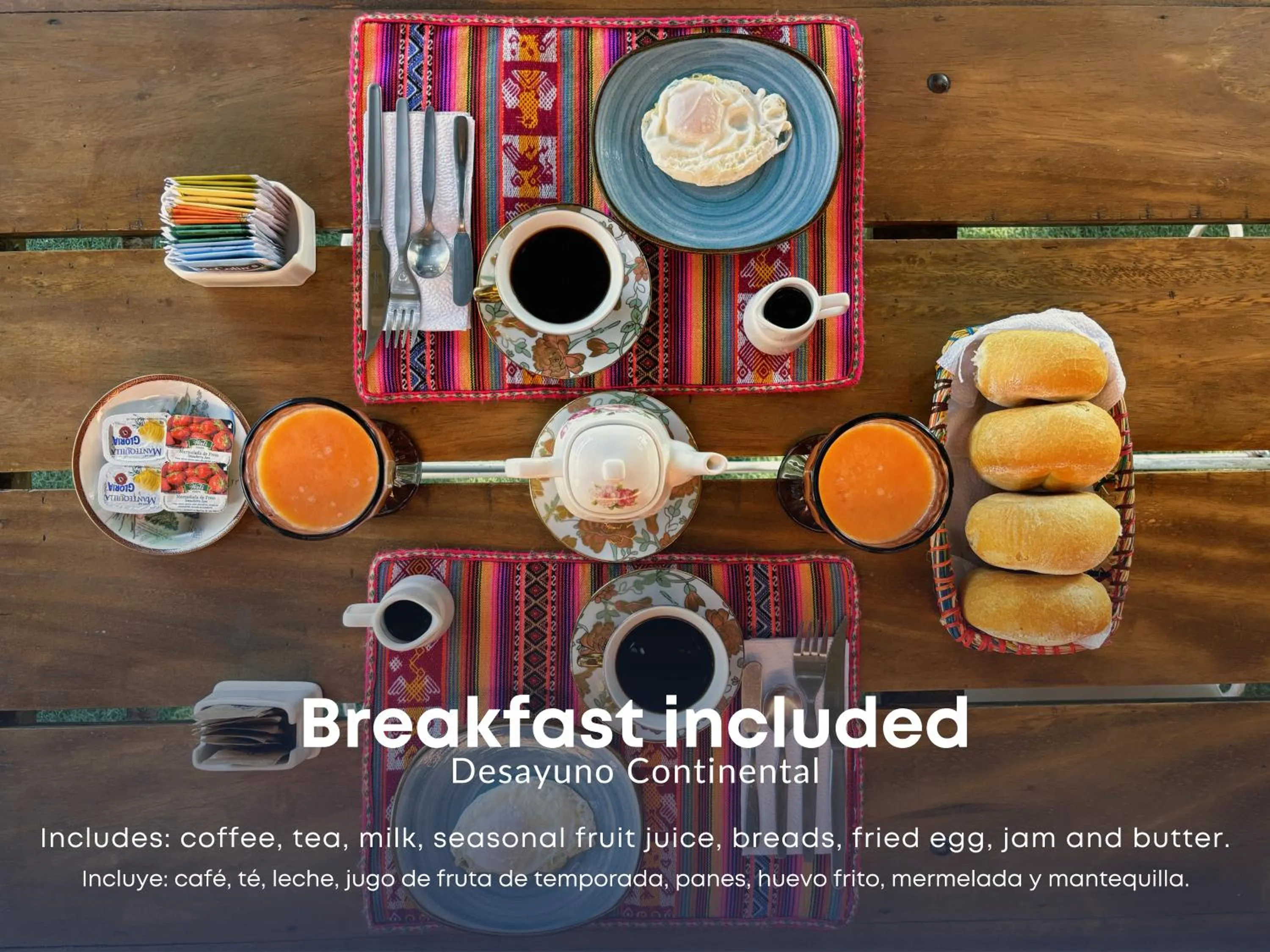 Breakfast in Serenity Lodge