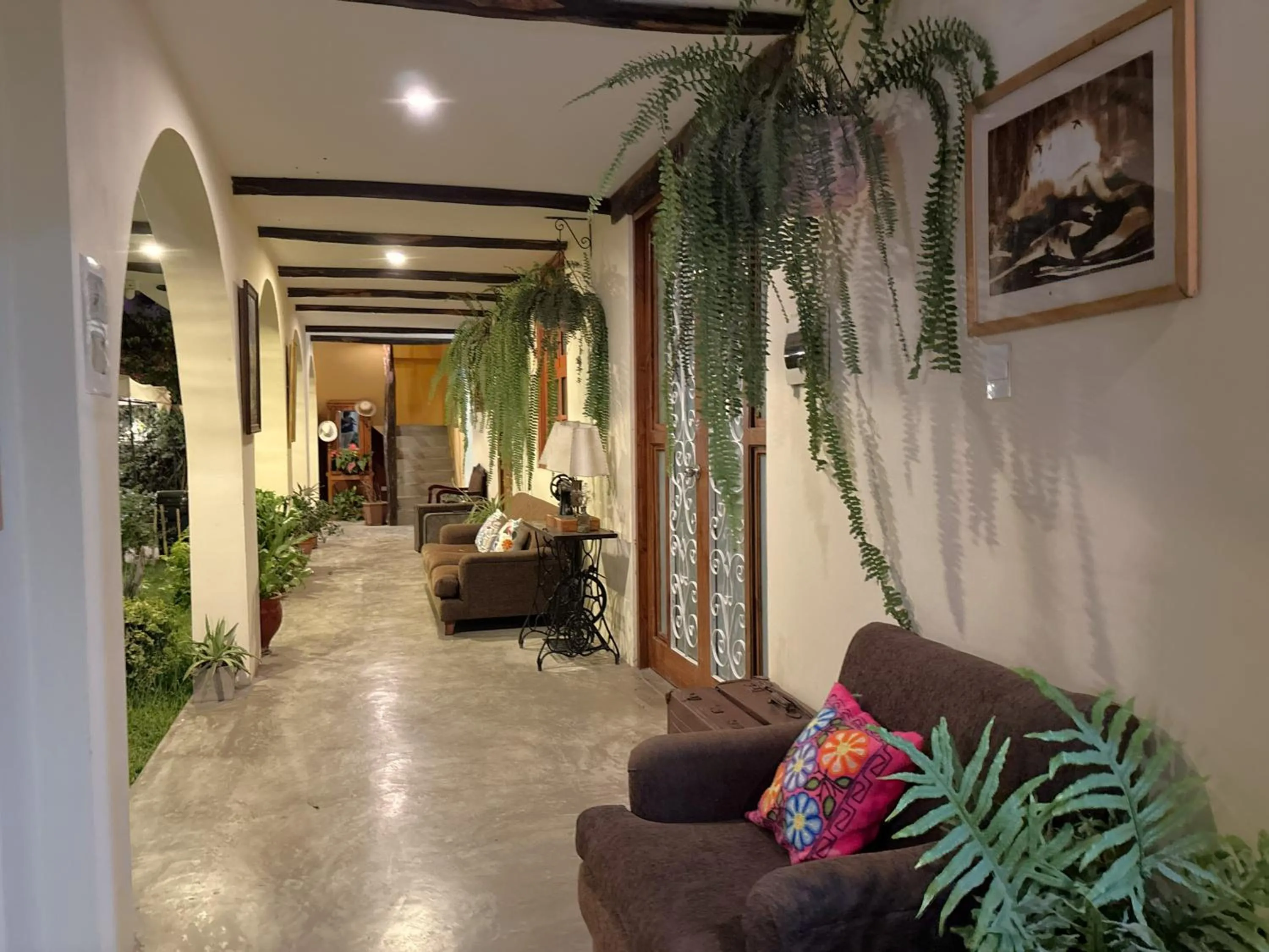 Garden view in Serenity Lodge