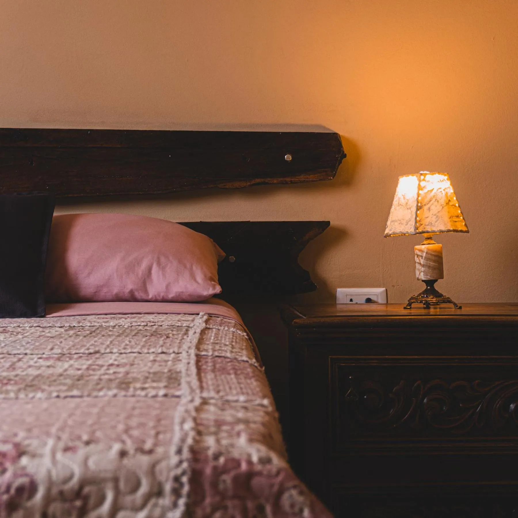 Bed in Serenity Lodge