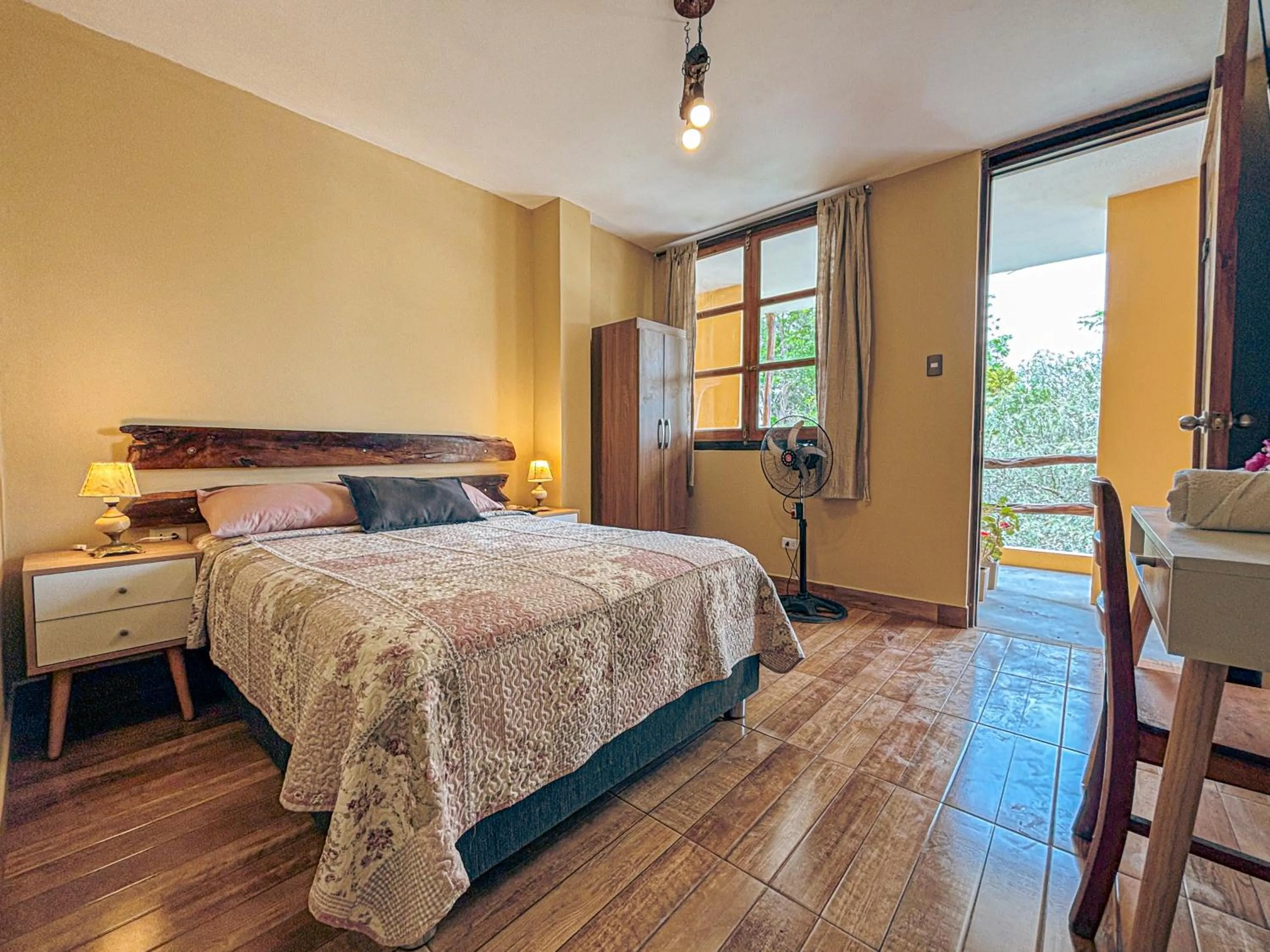 Bed in Serenity Lodge