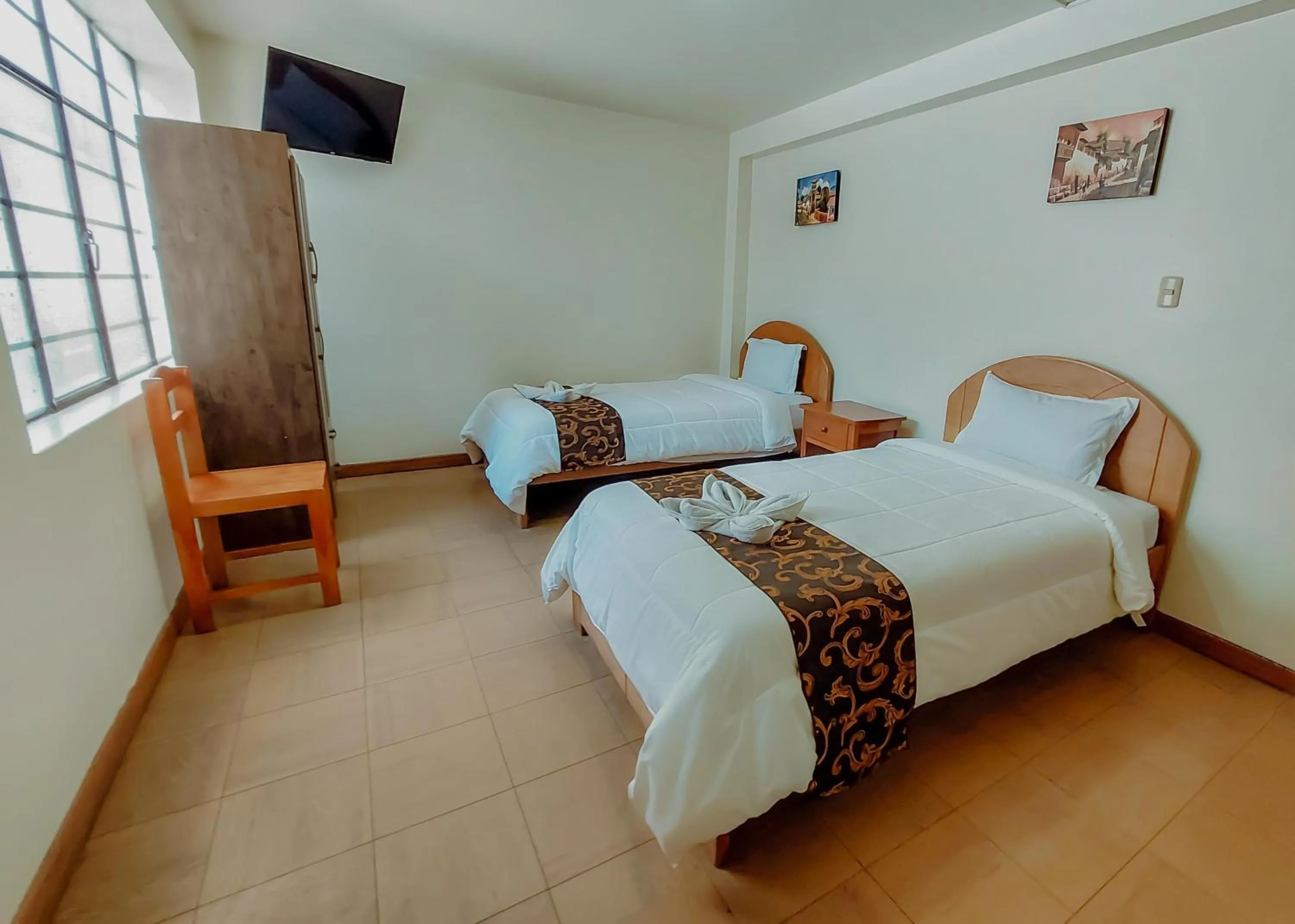 TV and multimedia, Bed in Hotel Casa Shami