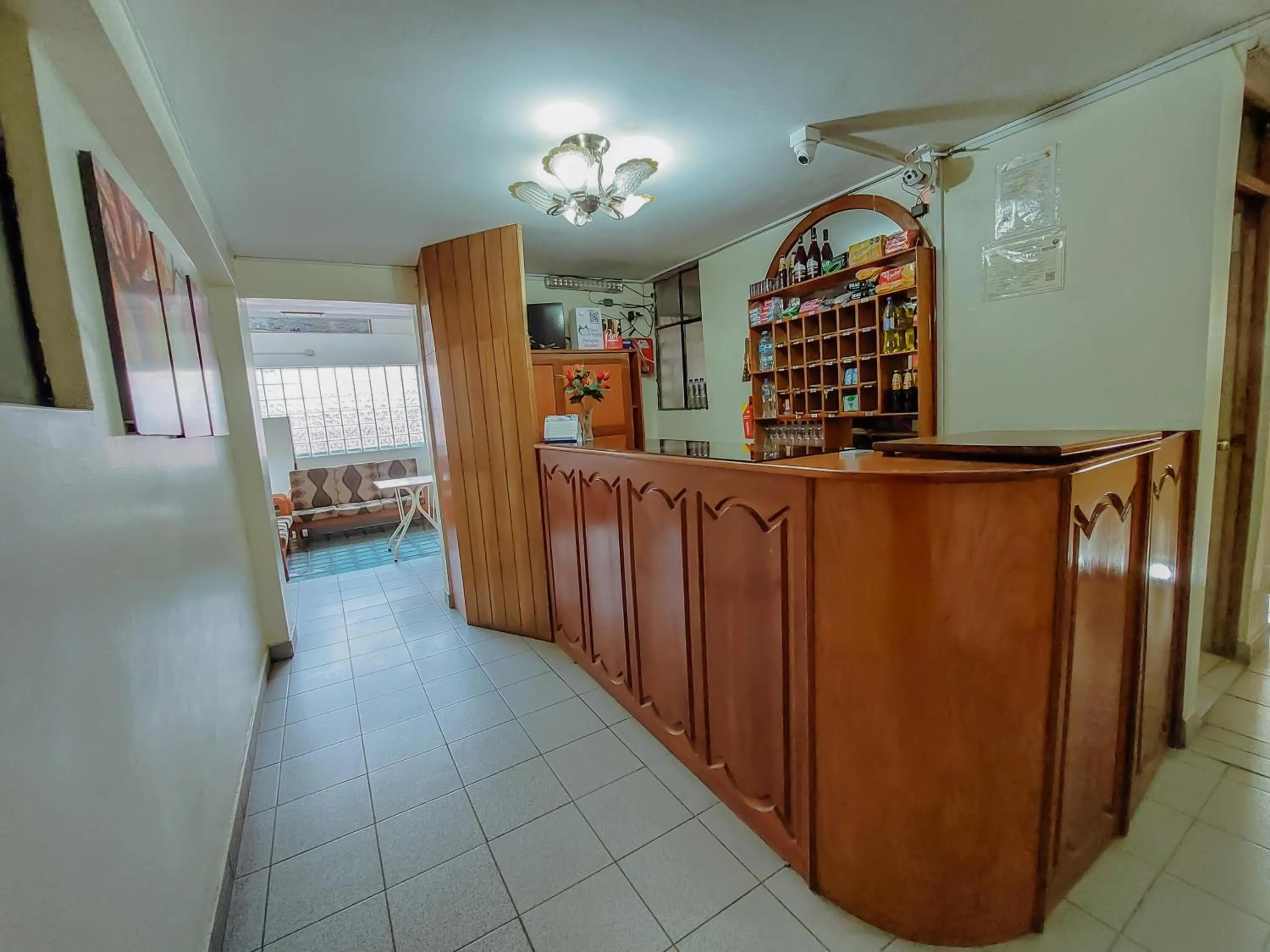 Lobby or reception in Hotel Casa Shami