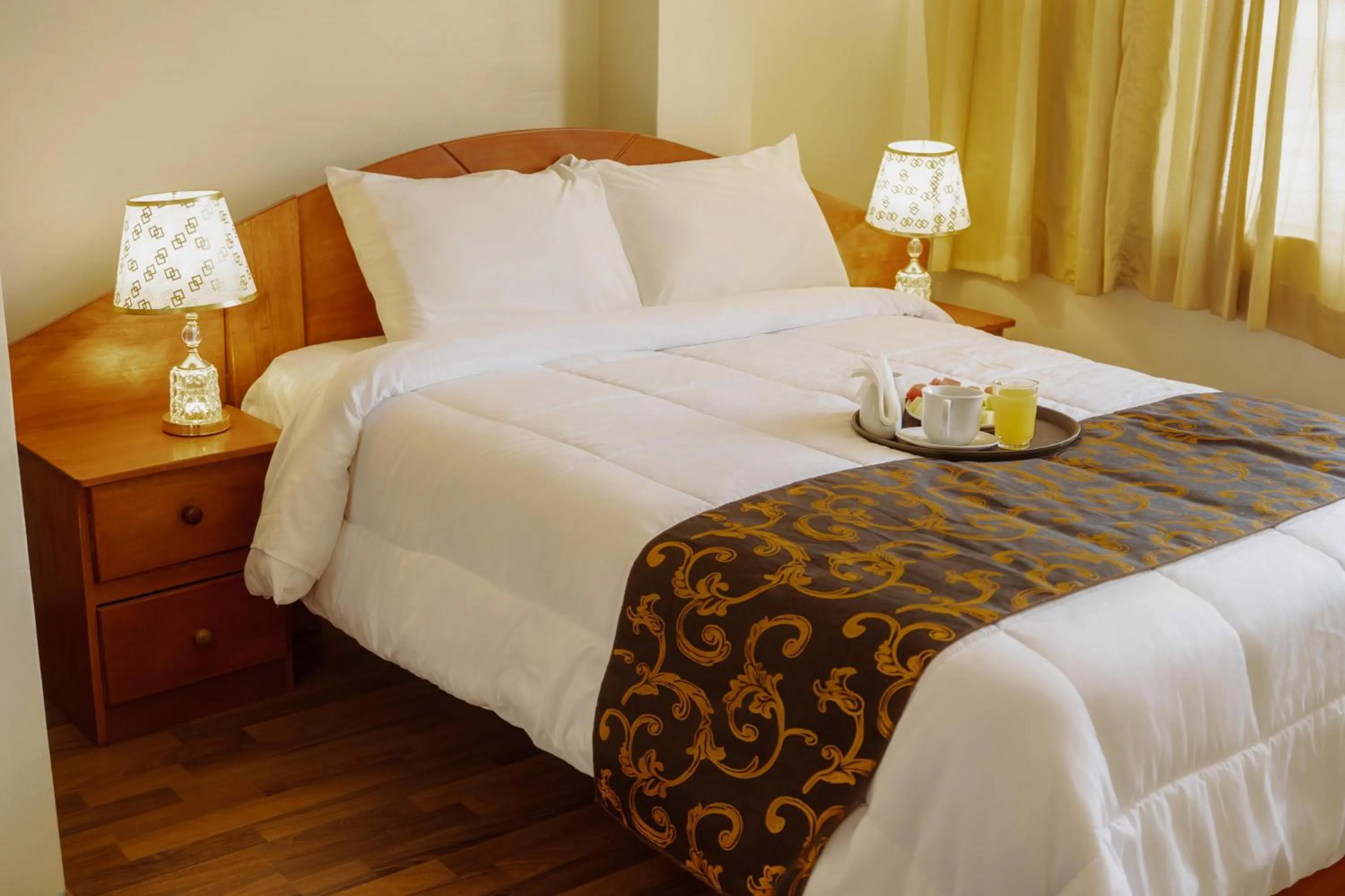 Bed in Hotel Casa Shami