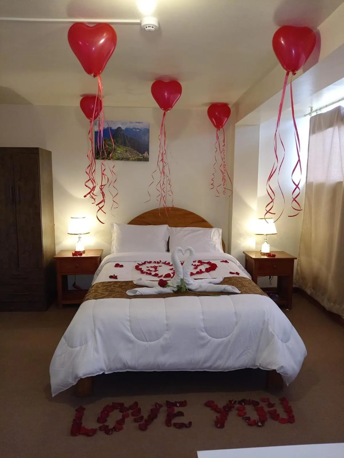 Bed in Hotel Casa Shami