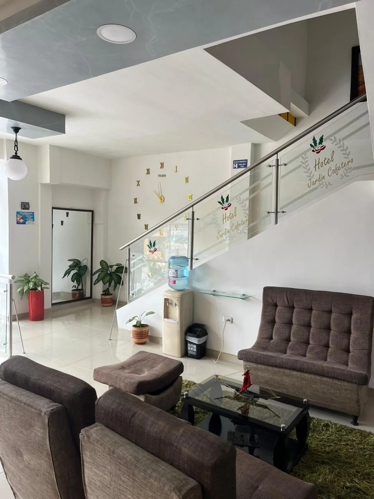 Living room in Hotel El Jardín Cafetero Armenia