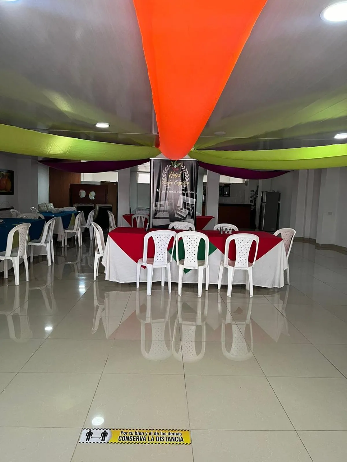 Dining area in Hotel El Jardín Cafetero Armenia