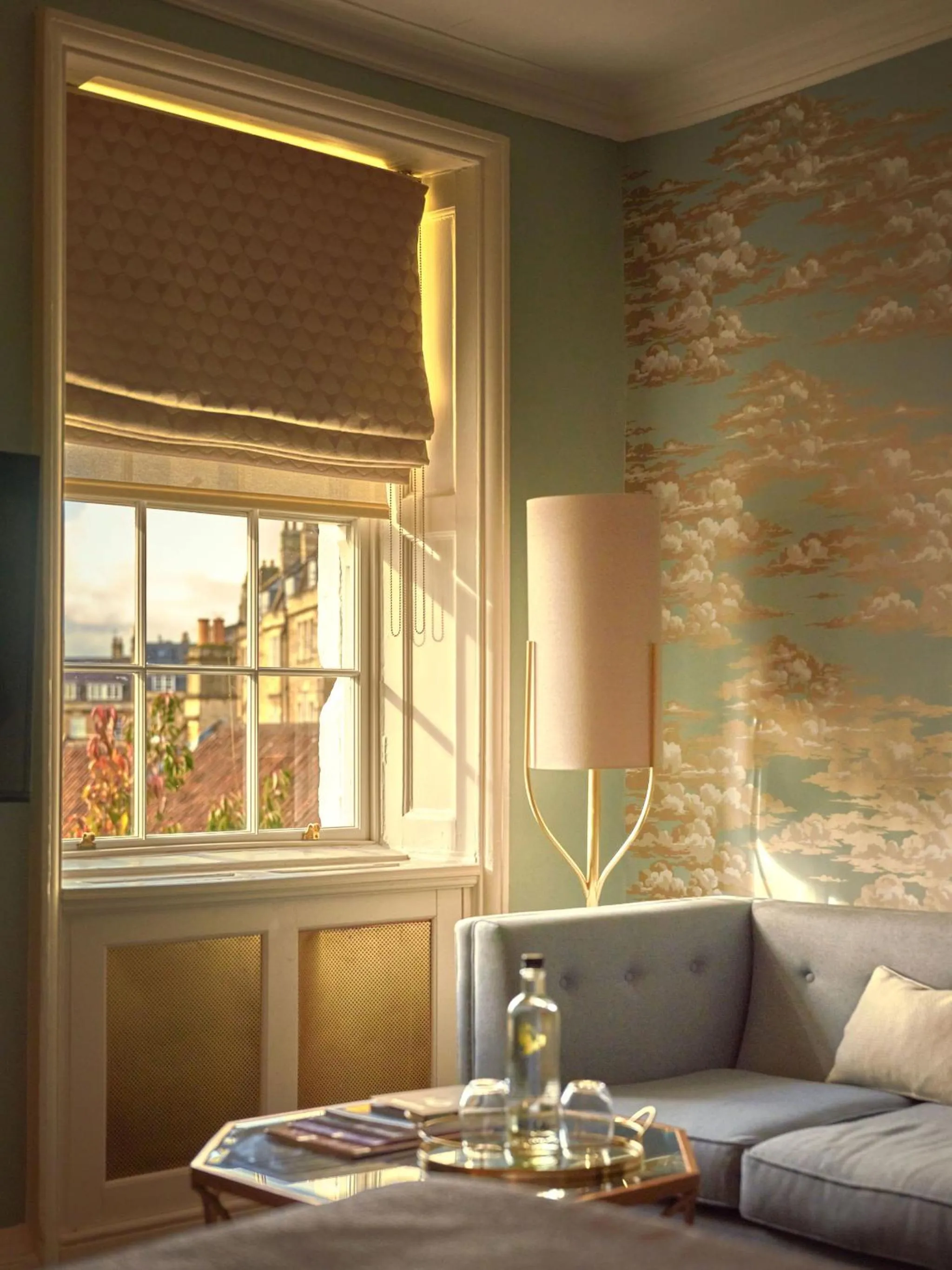 Seating area in The Queensberry Hotel