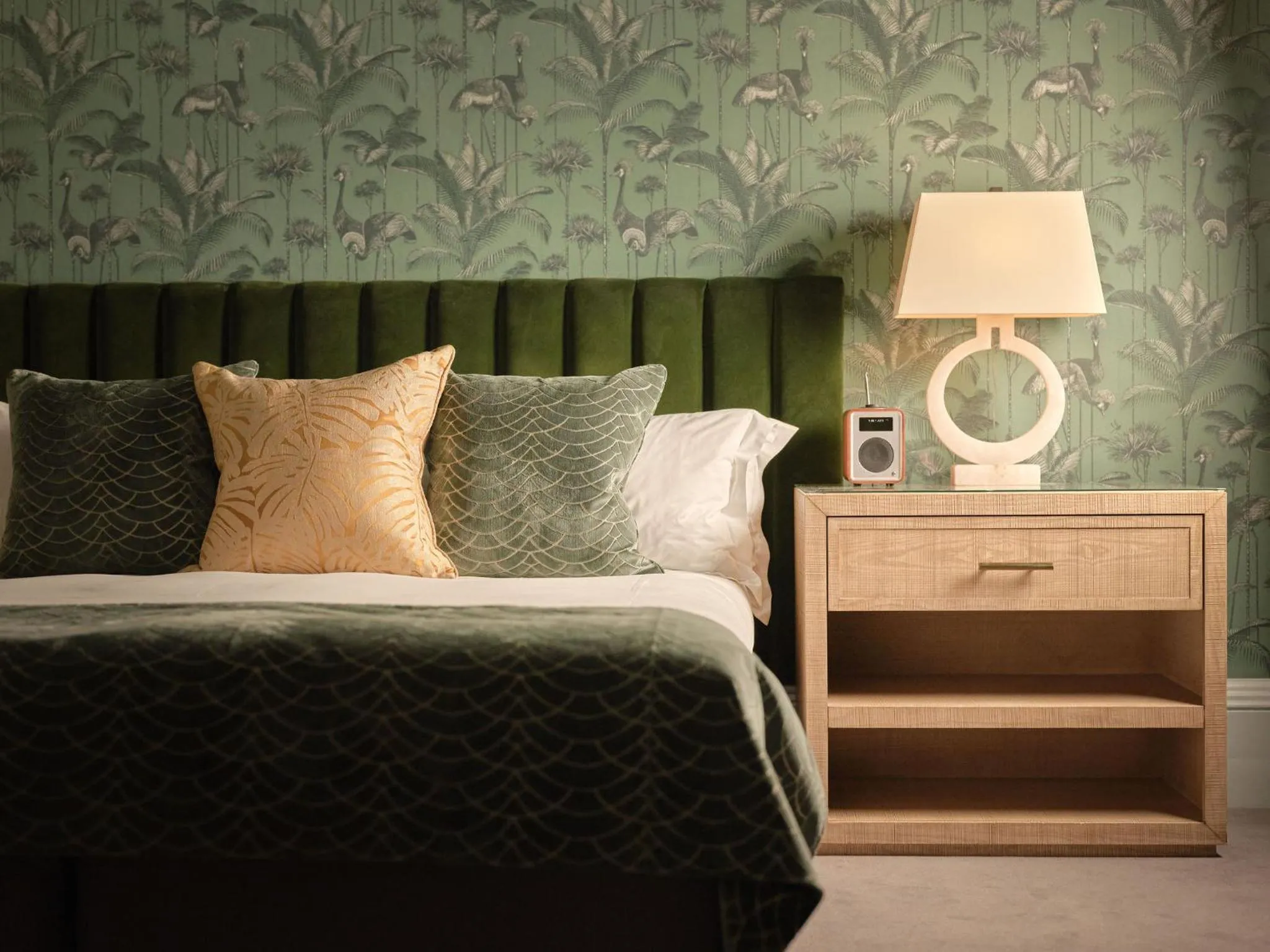 Bed in The Queensberry Hotel