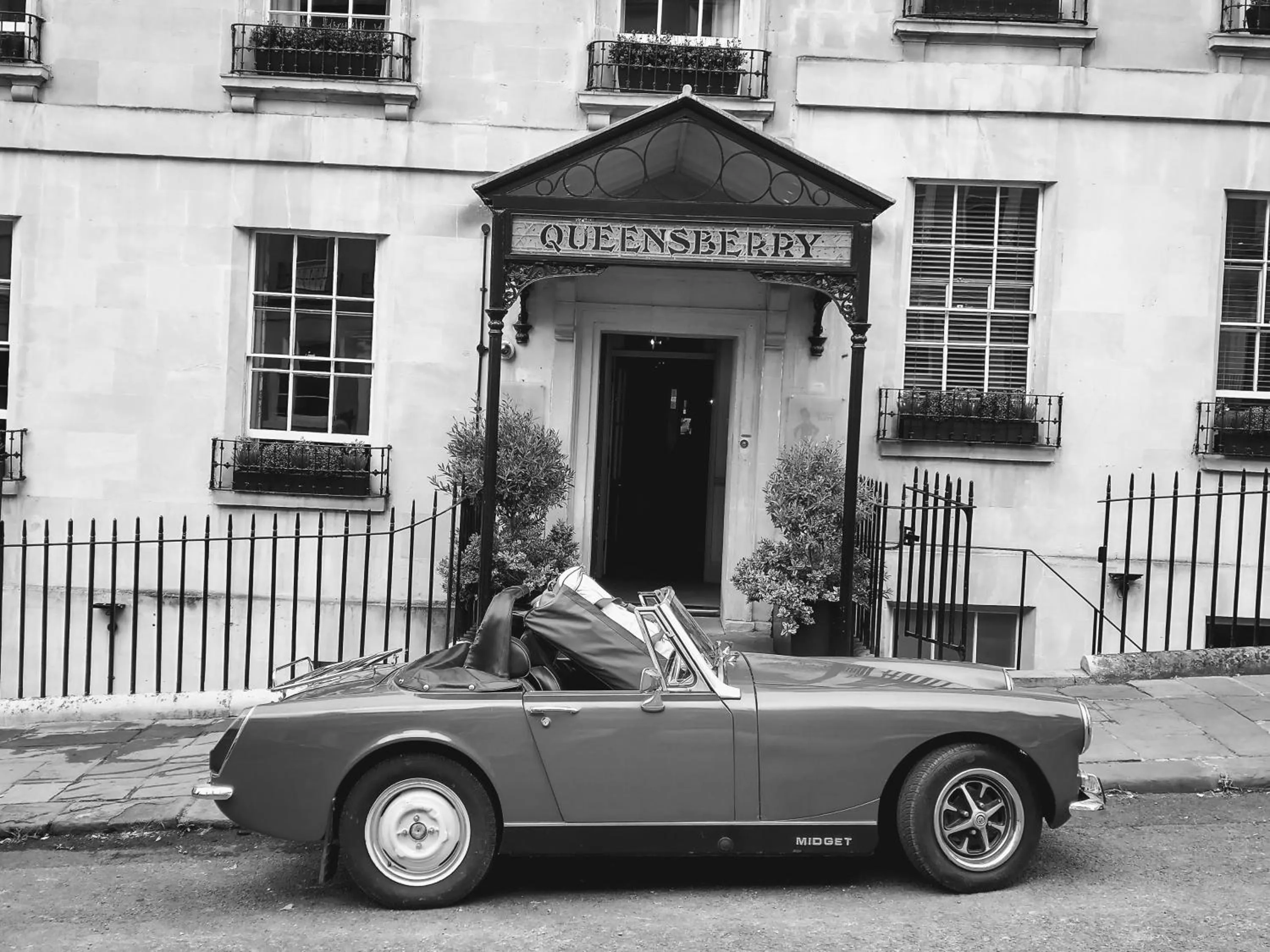 Parking in The Queensberry Hotel