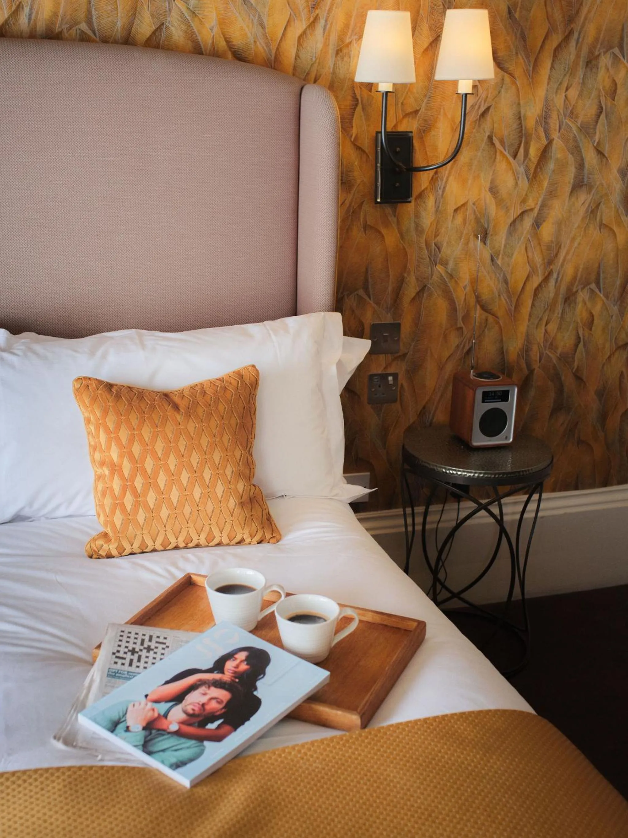 Bed in The Queensberry Hotel