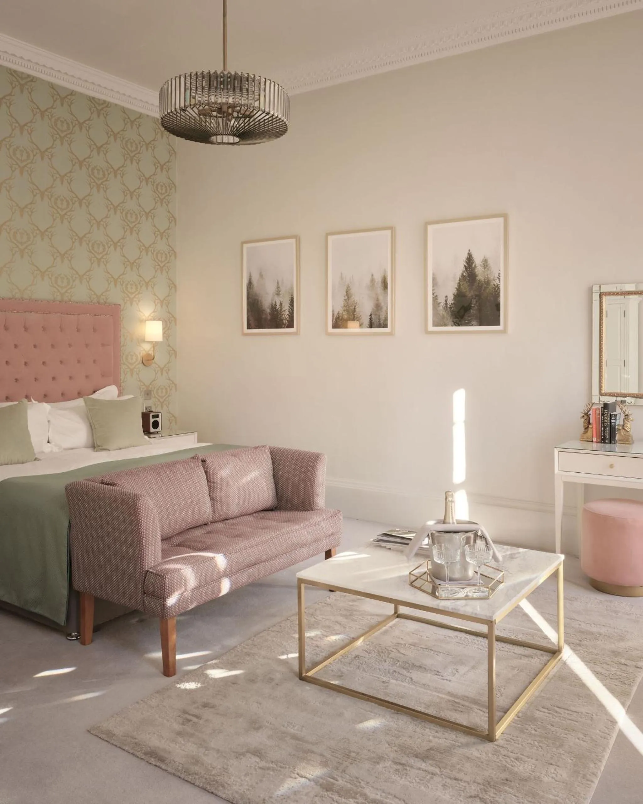 Bed in The Queensberry Hotel