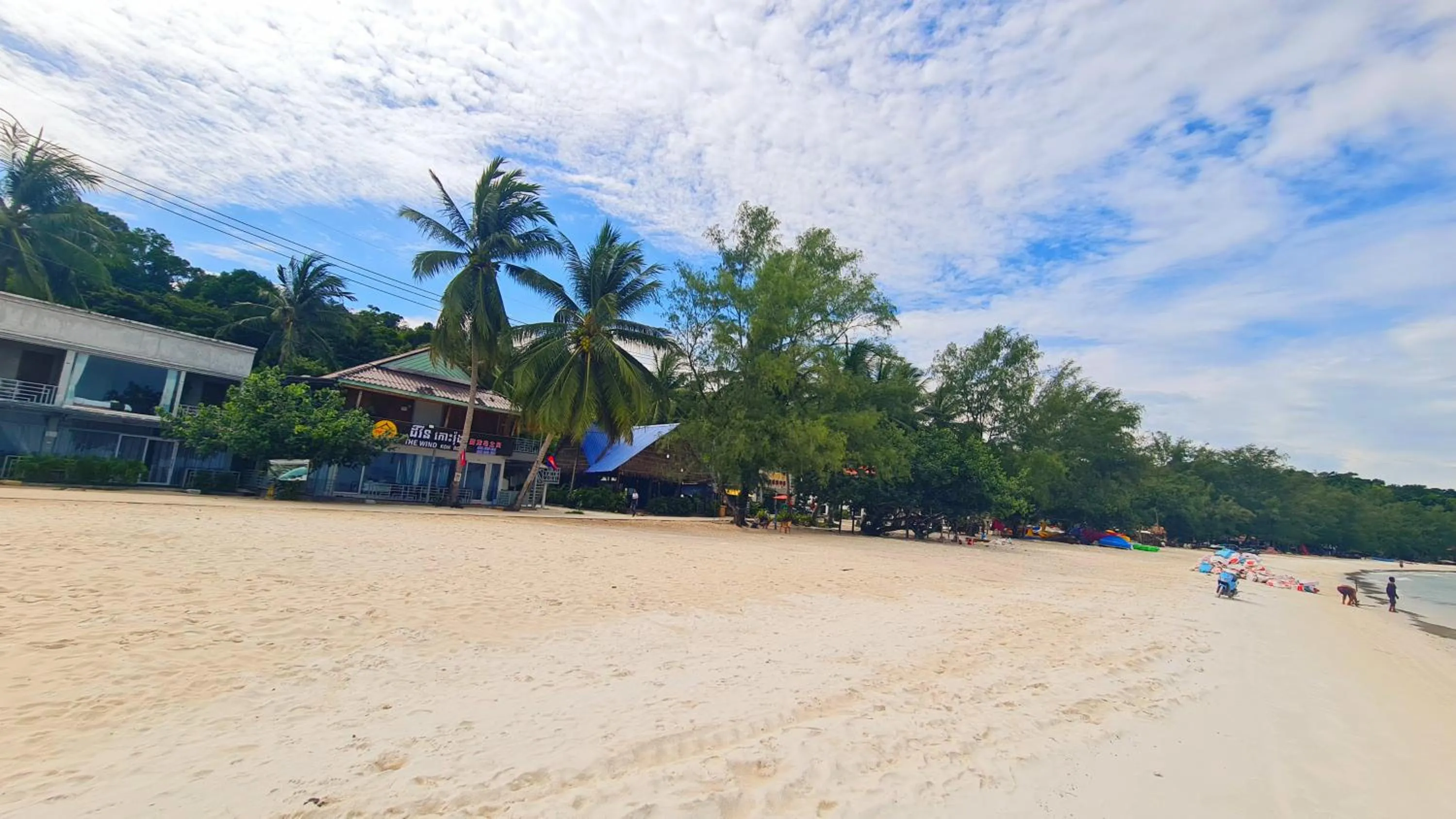 Beach in The Wind Koh Rong