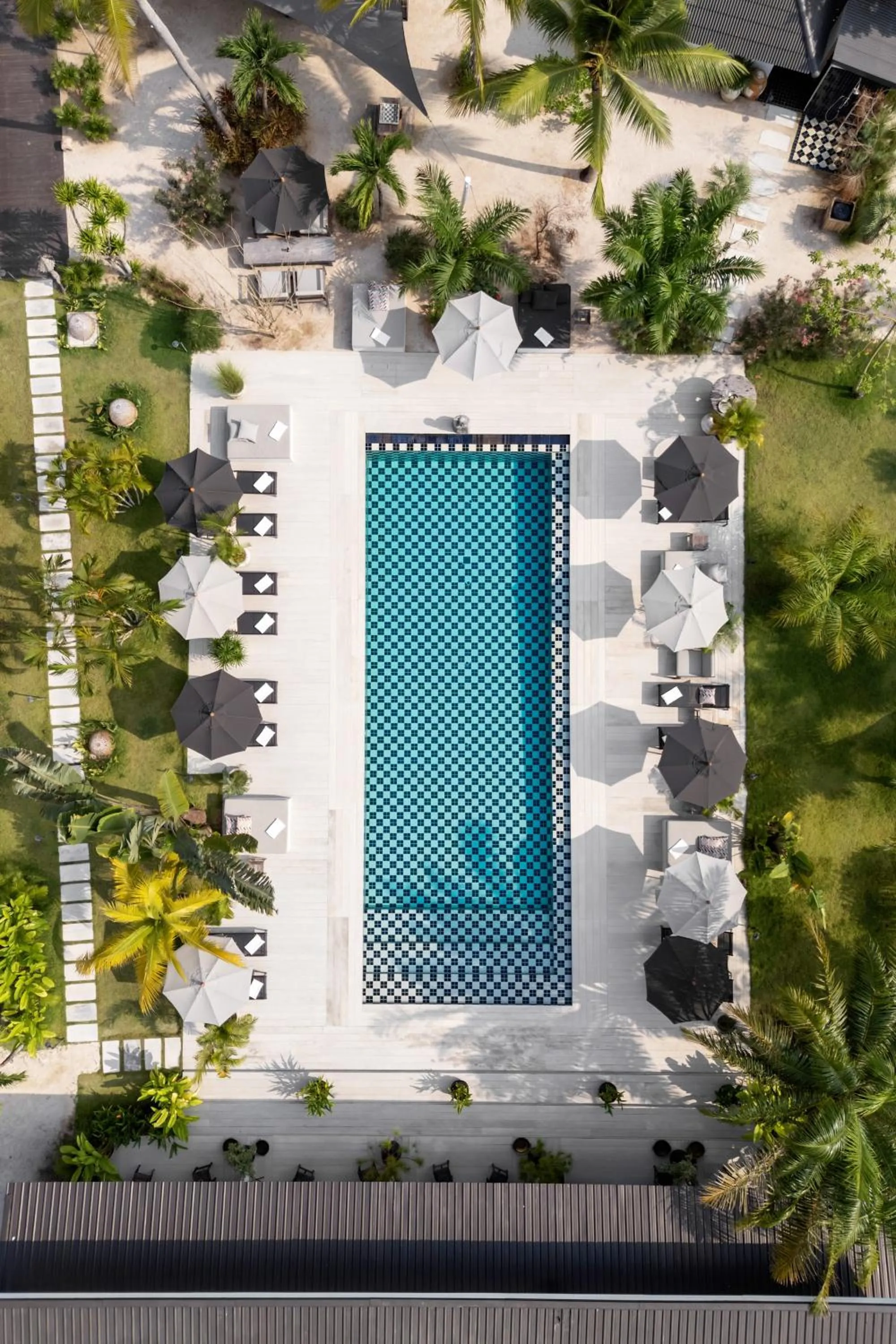 Pool view in Moorea Boutique Resort Samui