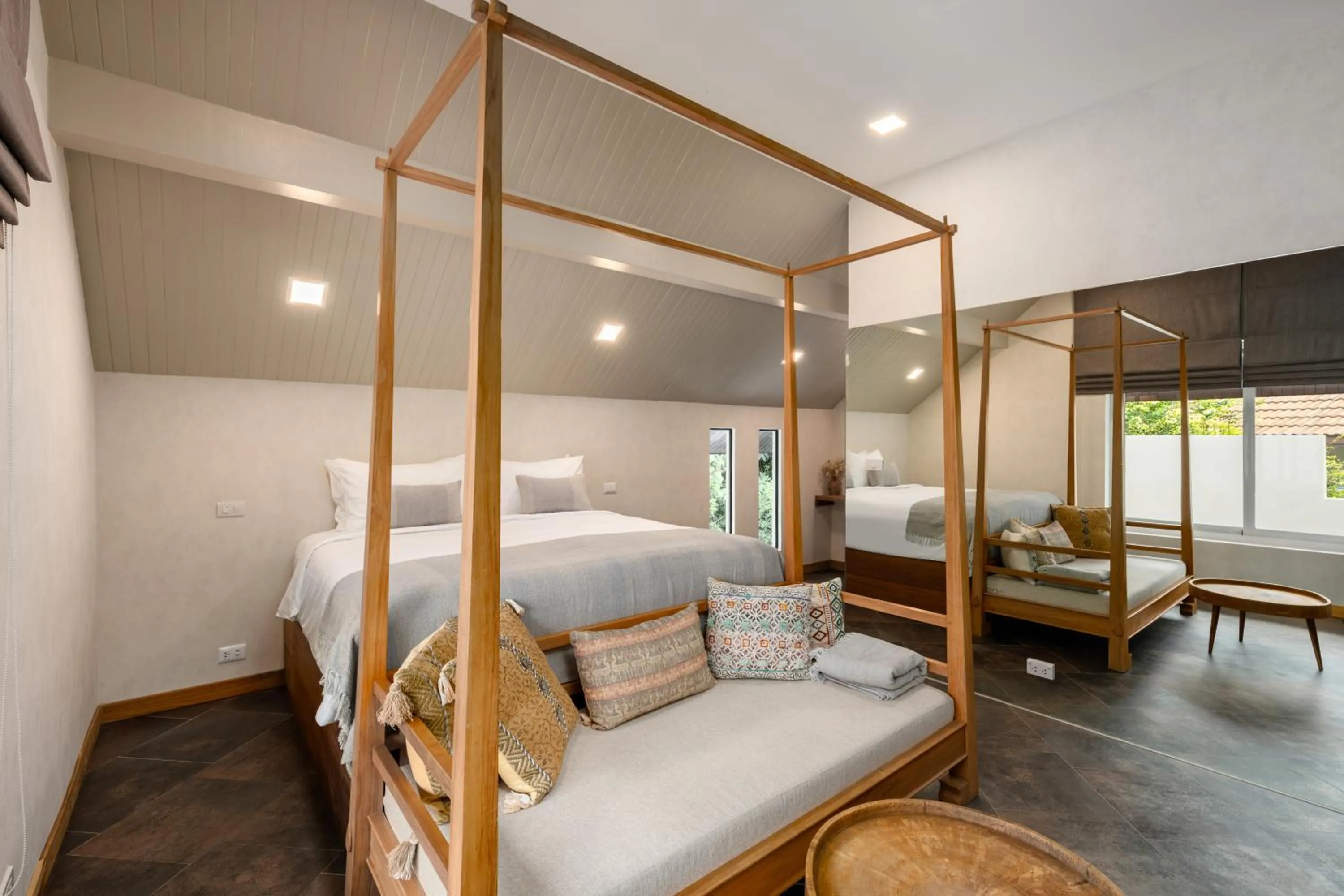 Bed in Moorea Boutique Resort Samui