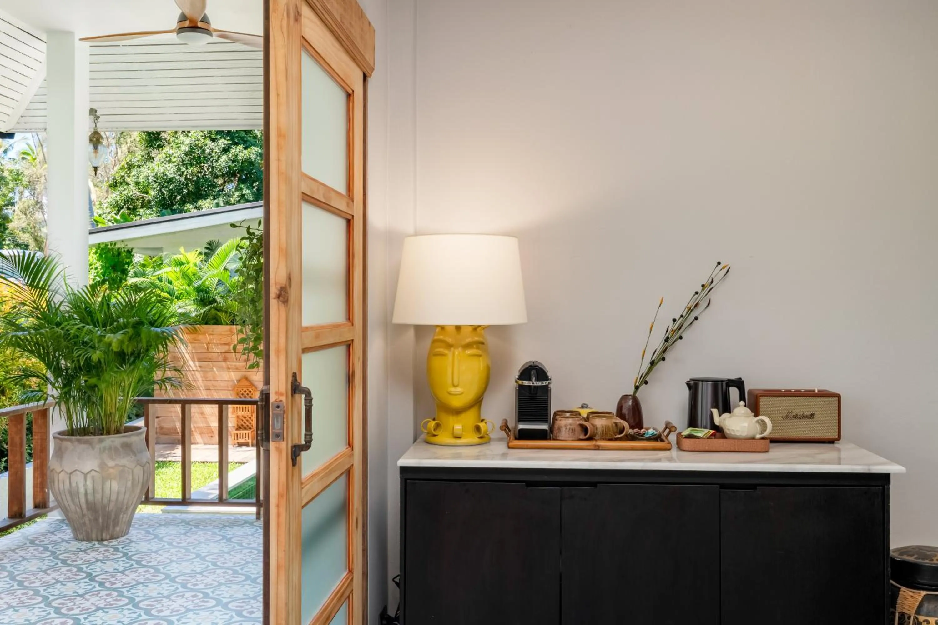 Patio in Moorea Boutique Resort Samui