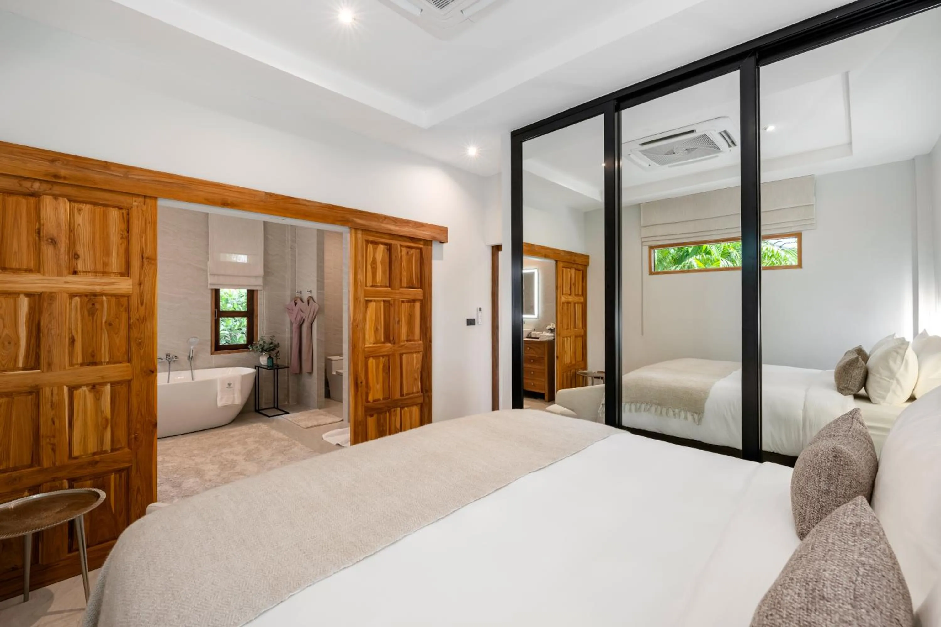 Bed in Moorea Boutique Resort Samui