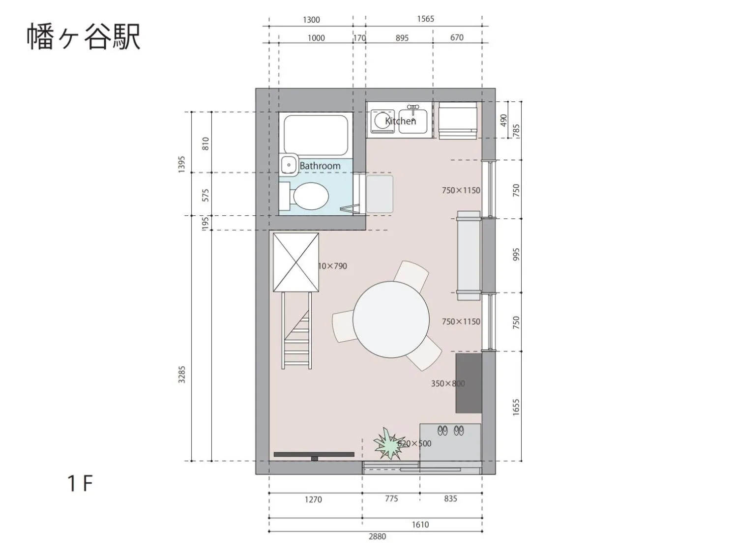 Floor plan in Mi-LOFT SHIBUYA