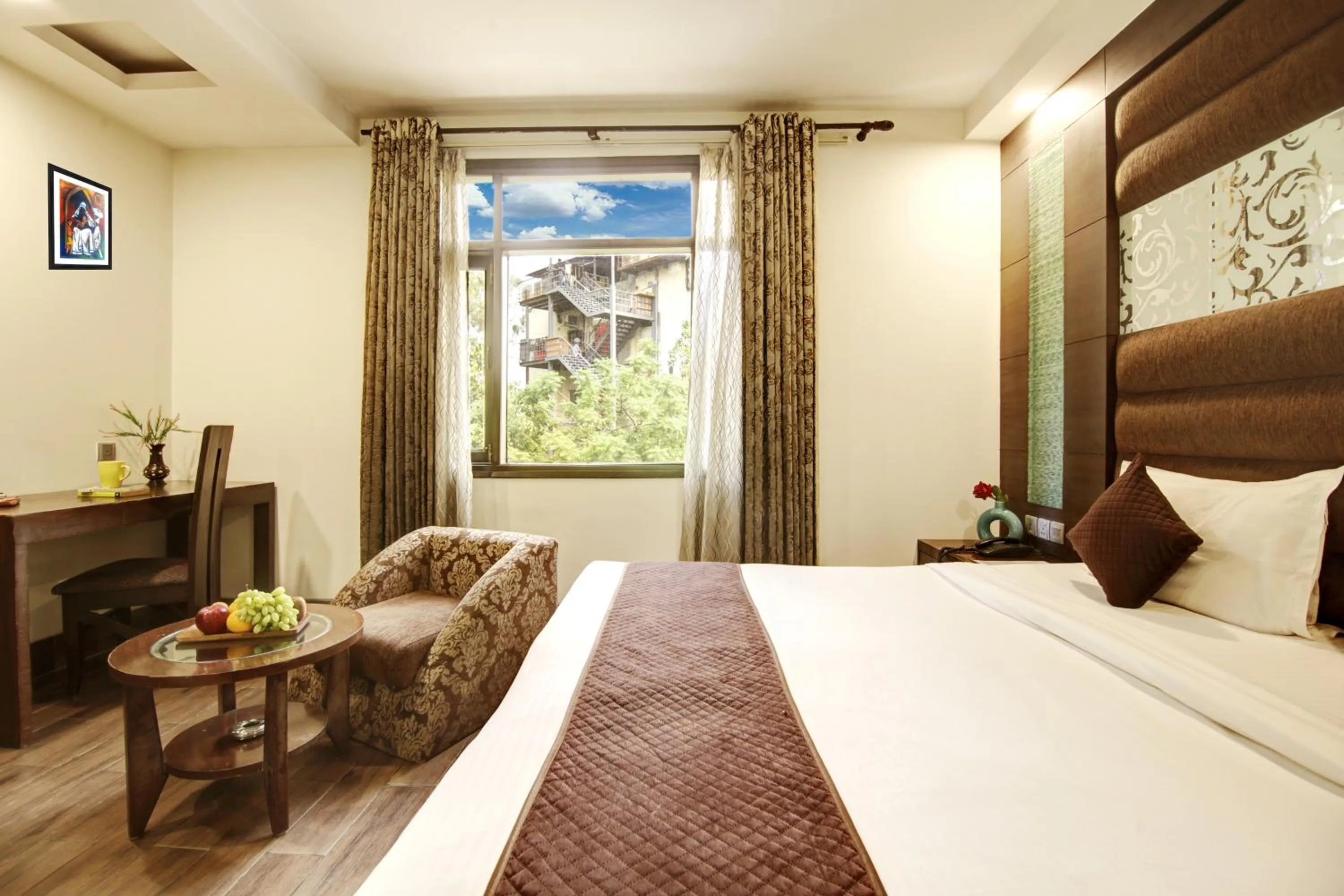 Bed in Hotel Good Times - Karol Bagh Metro Station