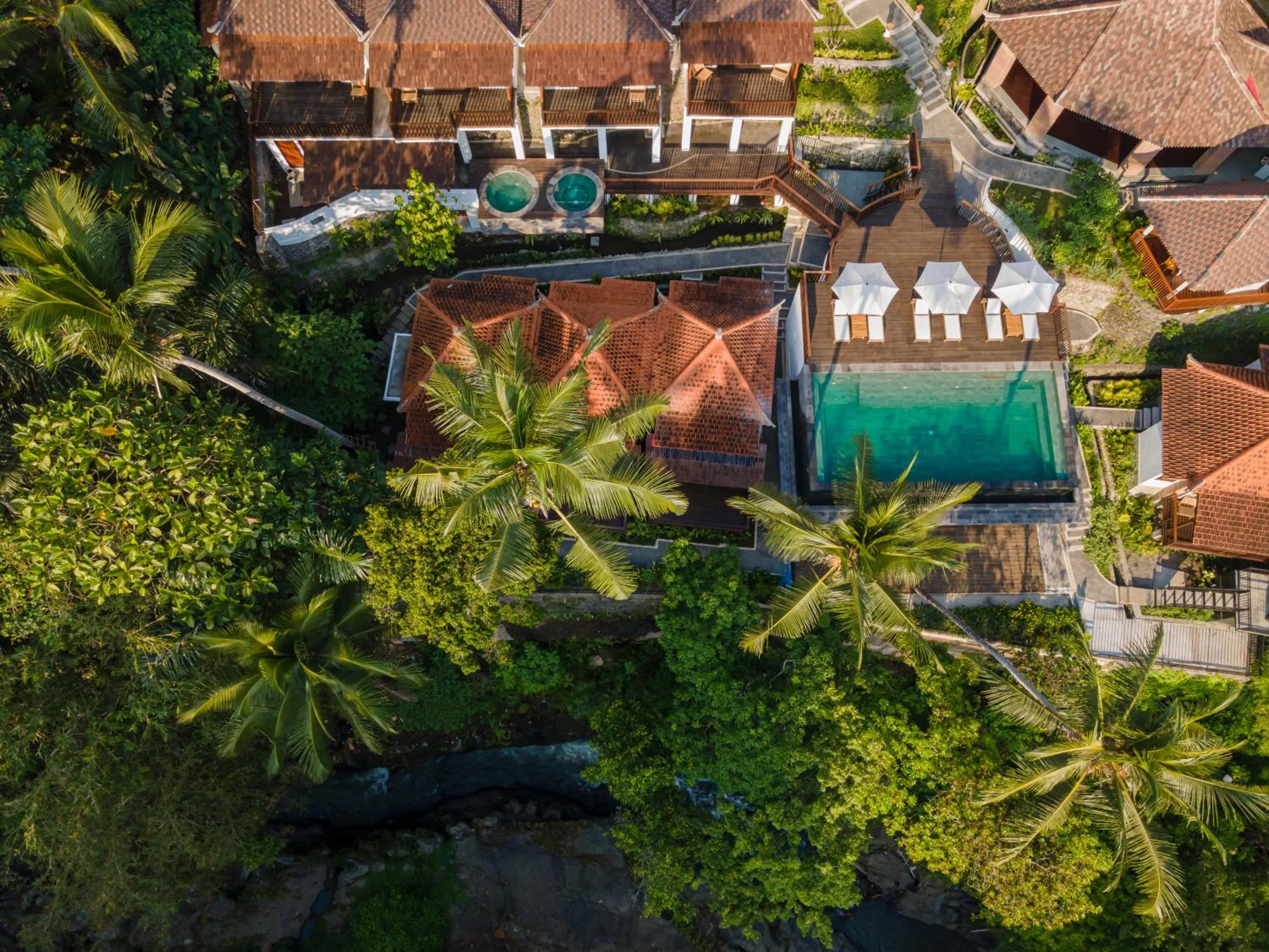 Bird's eye view in The Kayuan Lumbur Resort Ubud