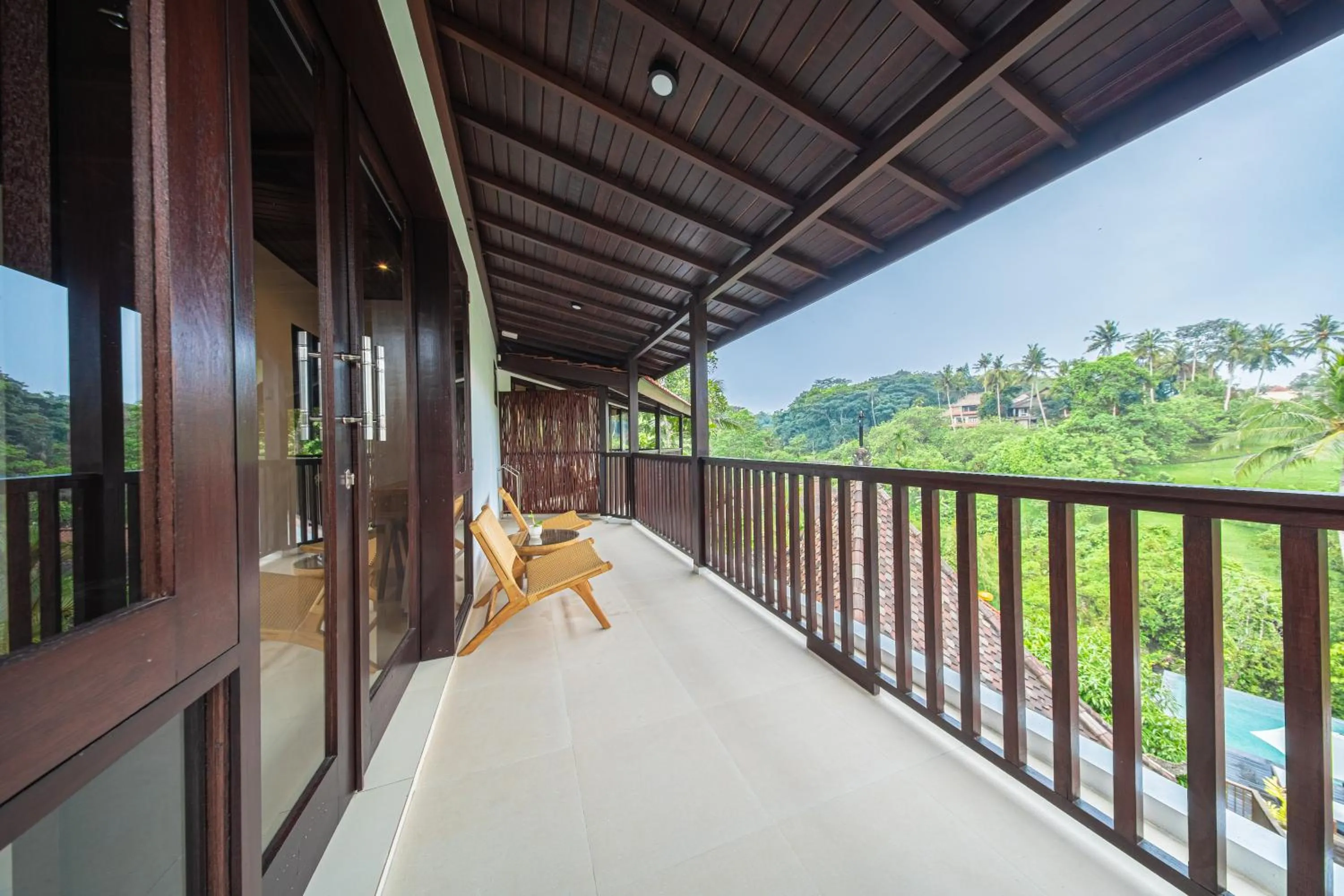 Balcony/Terrace in The Kayuan Lumbur Resort Ubud