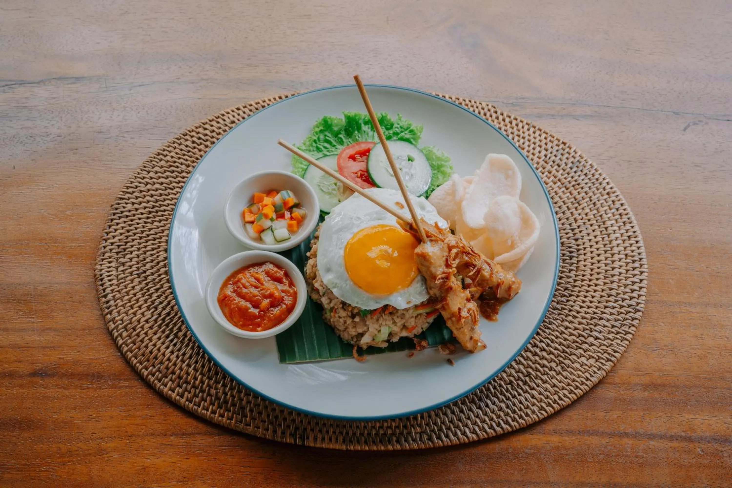 Food close-up in The Kayuan Lumbur Resort Ubud