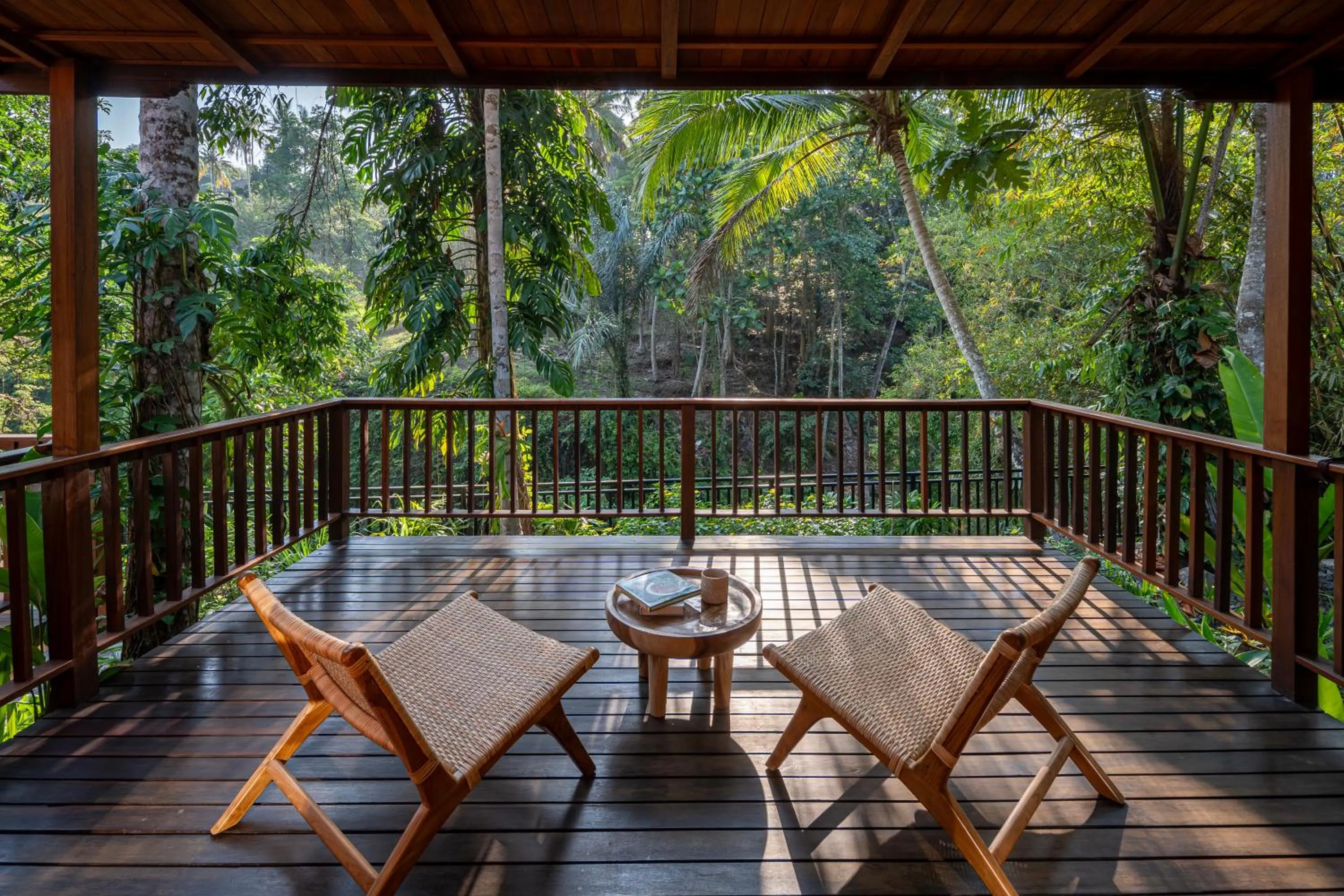 Balcony/Terrace in The Kayuan Lumbur Resort Ubud