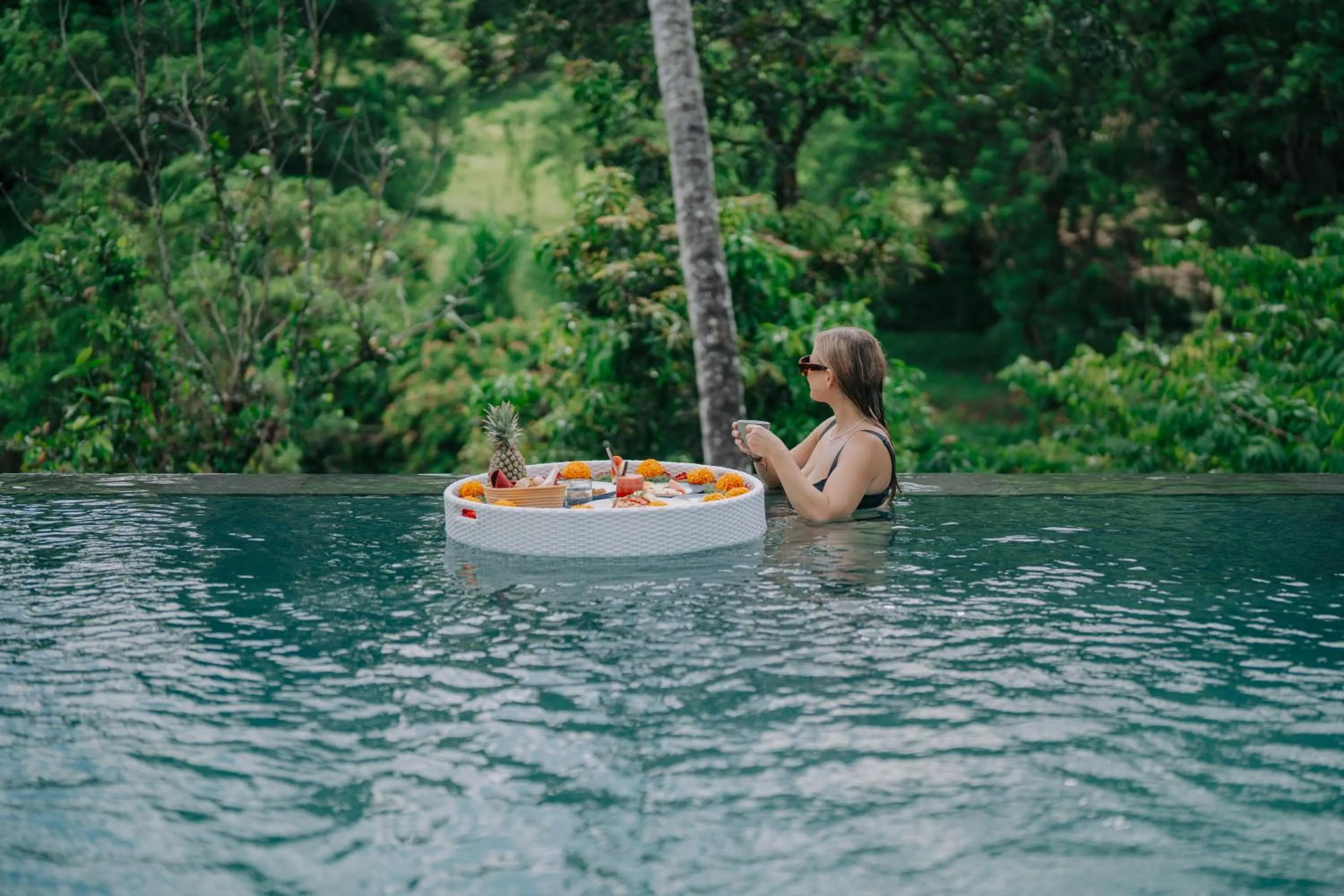 Swimming pool in The Kayuan Lumbur Resort Ubud