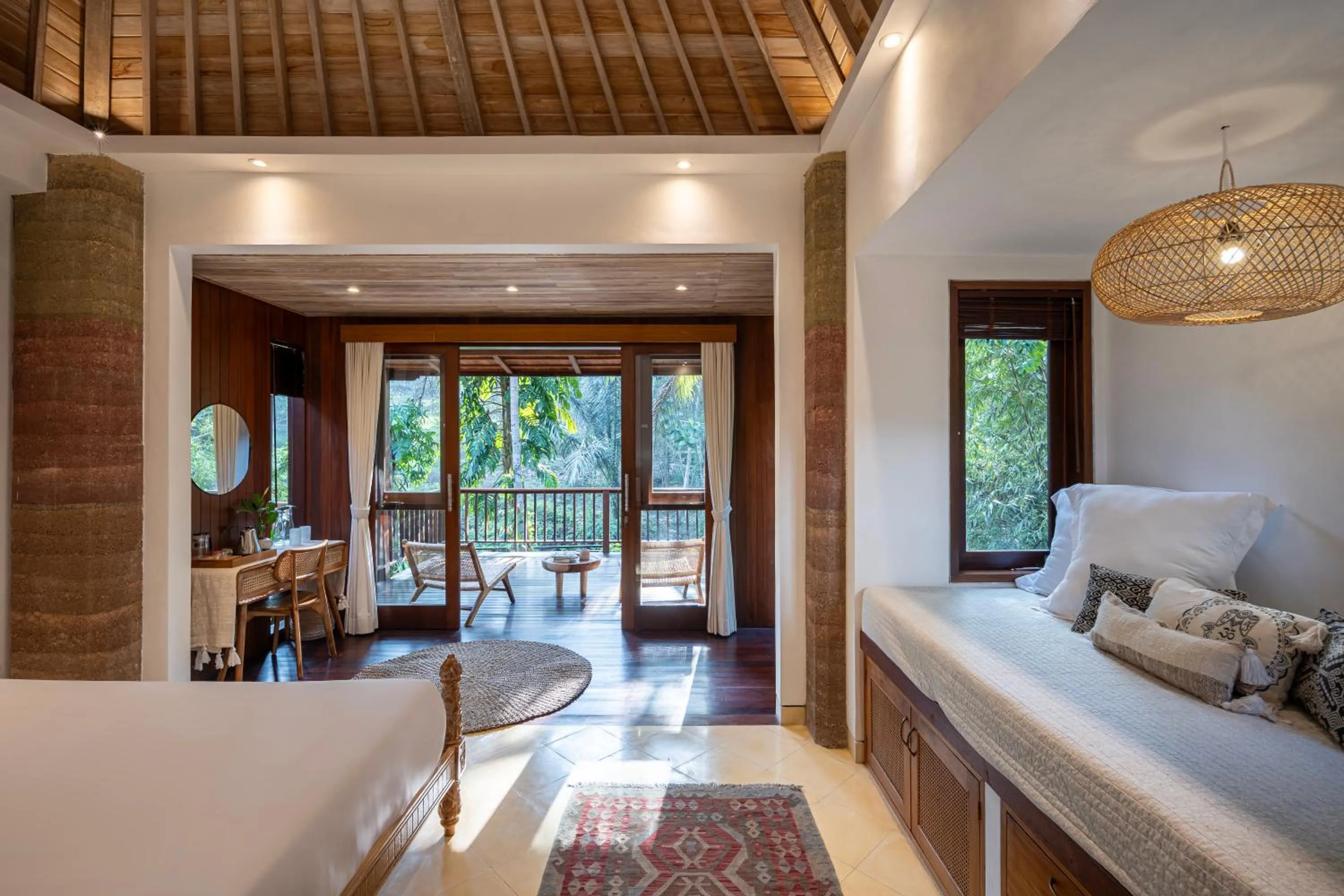 Bedroom, Bed in The Kayuan Lumbur Resort Ubud