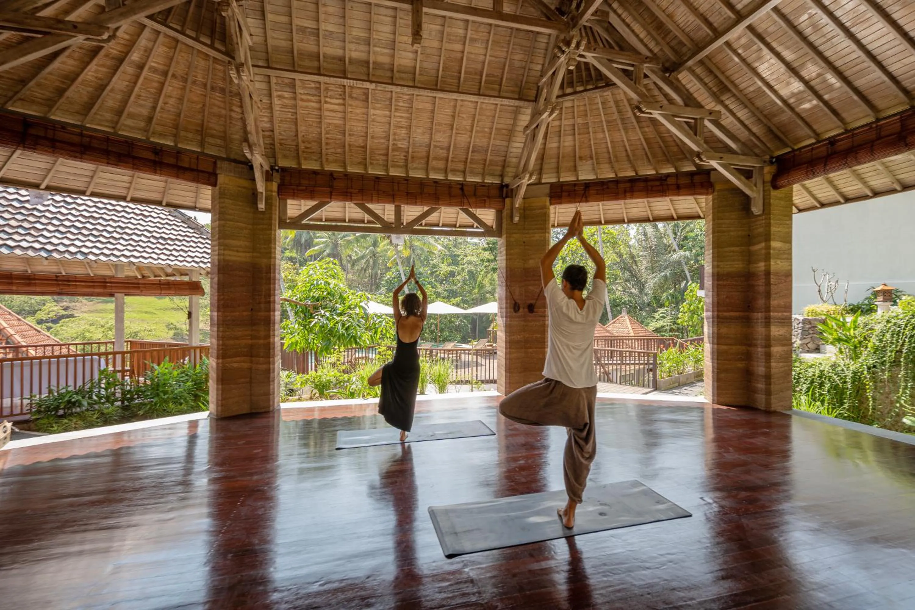 People in The Kayuan Lumbur Resort Ubud