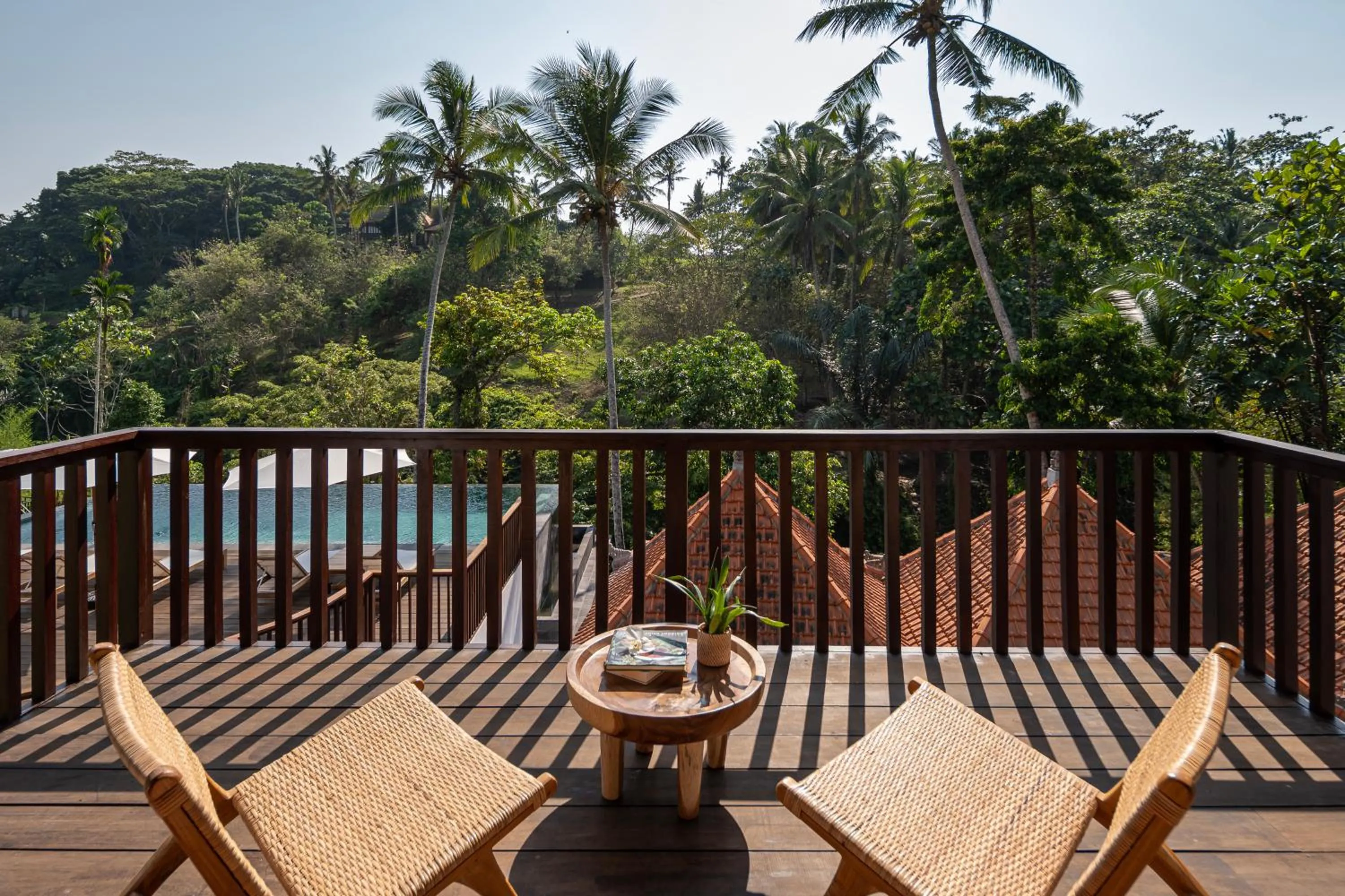 Balcony/Terrace in The Kayuan Lumbur Resort Ubud