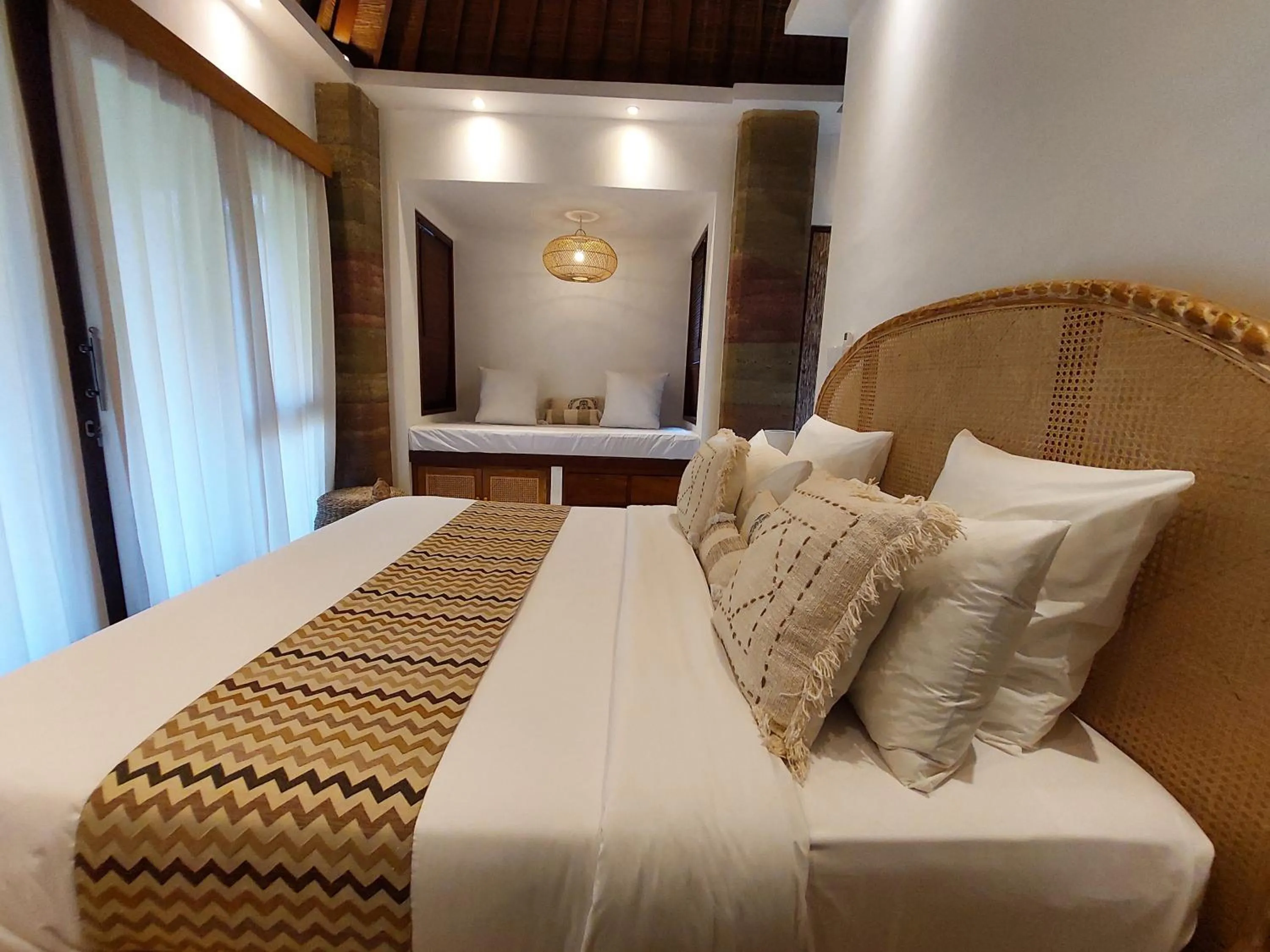Bed in The Kayuan Lumbur Resort Ubud