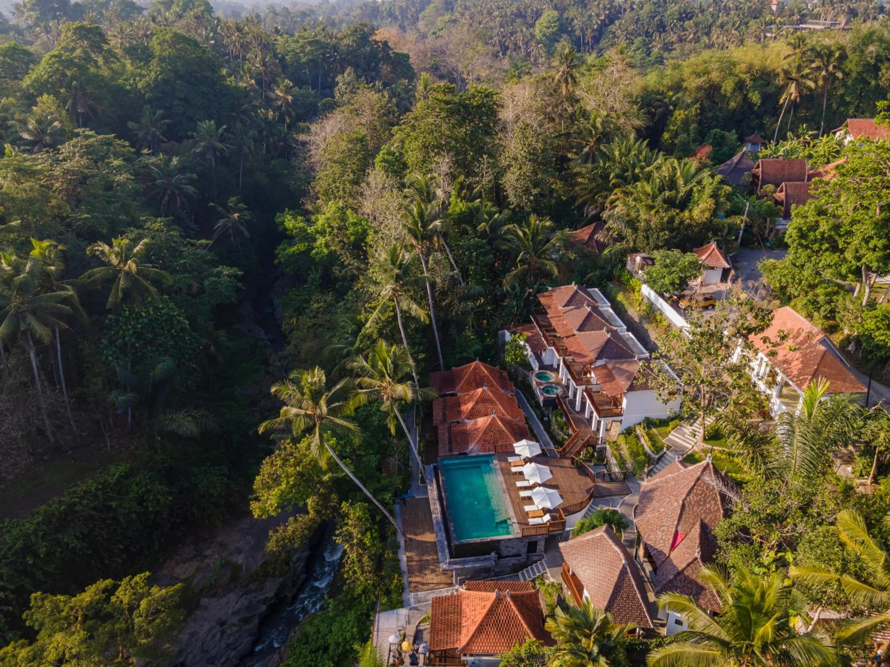 Bird's eye view in The Kayuan Lumbur Resort Ubud