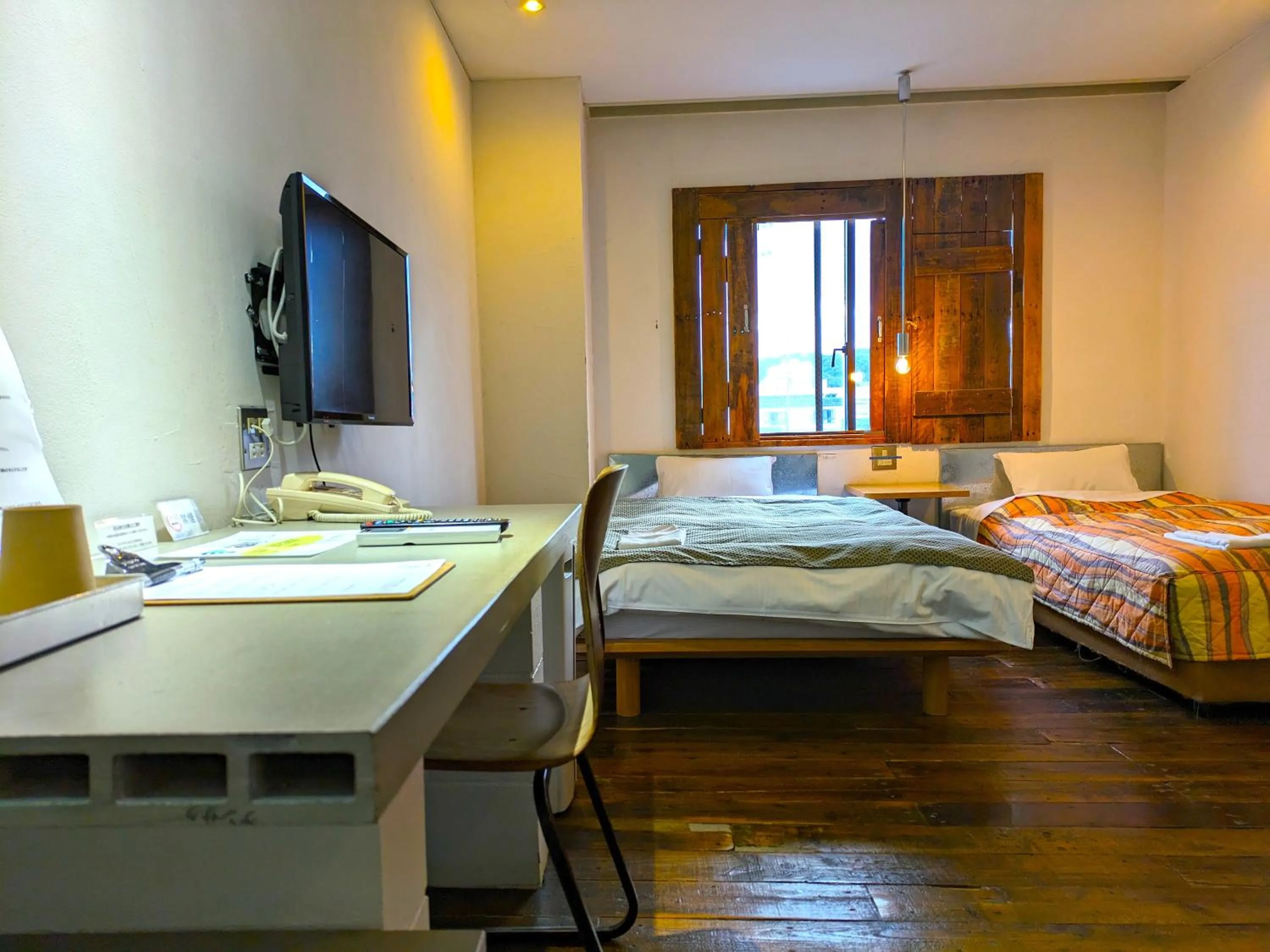 Photo of the whole room, Bed in KULABO Taishokan