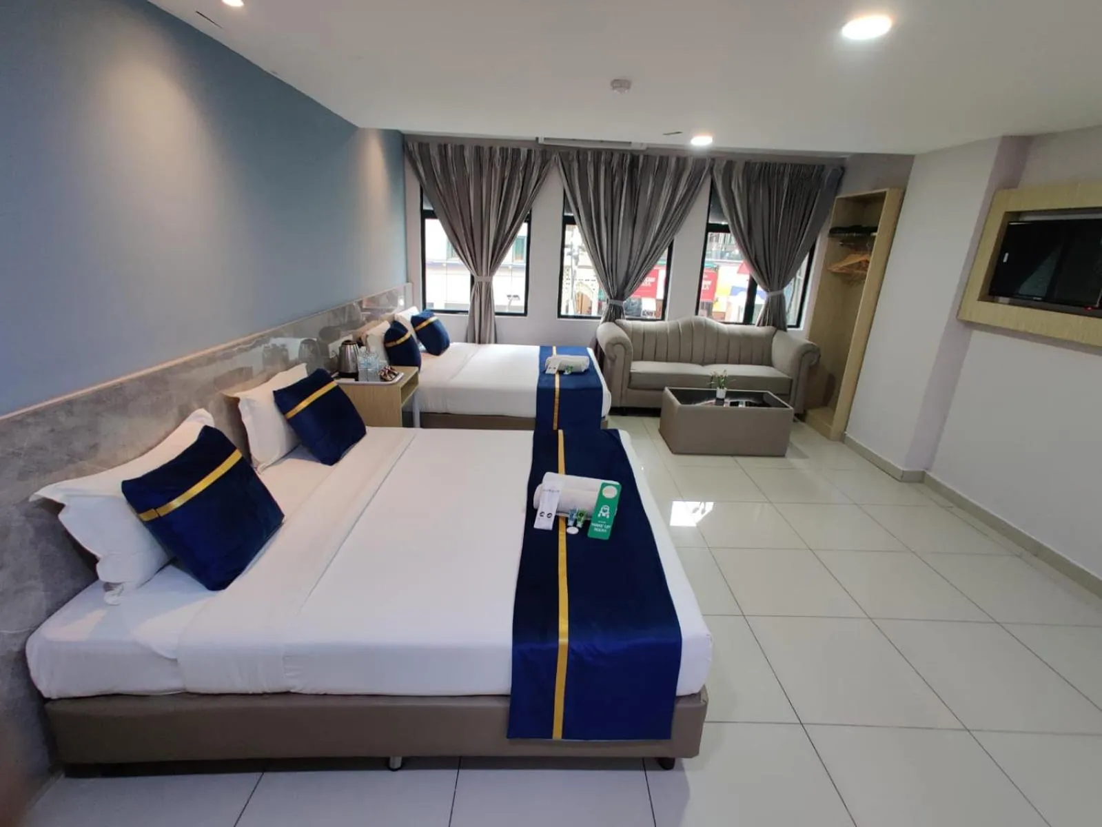 Bed in StarQ Hotel Kuala Lumpur