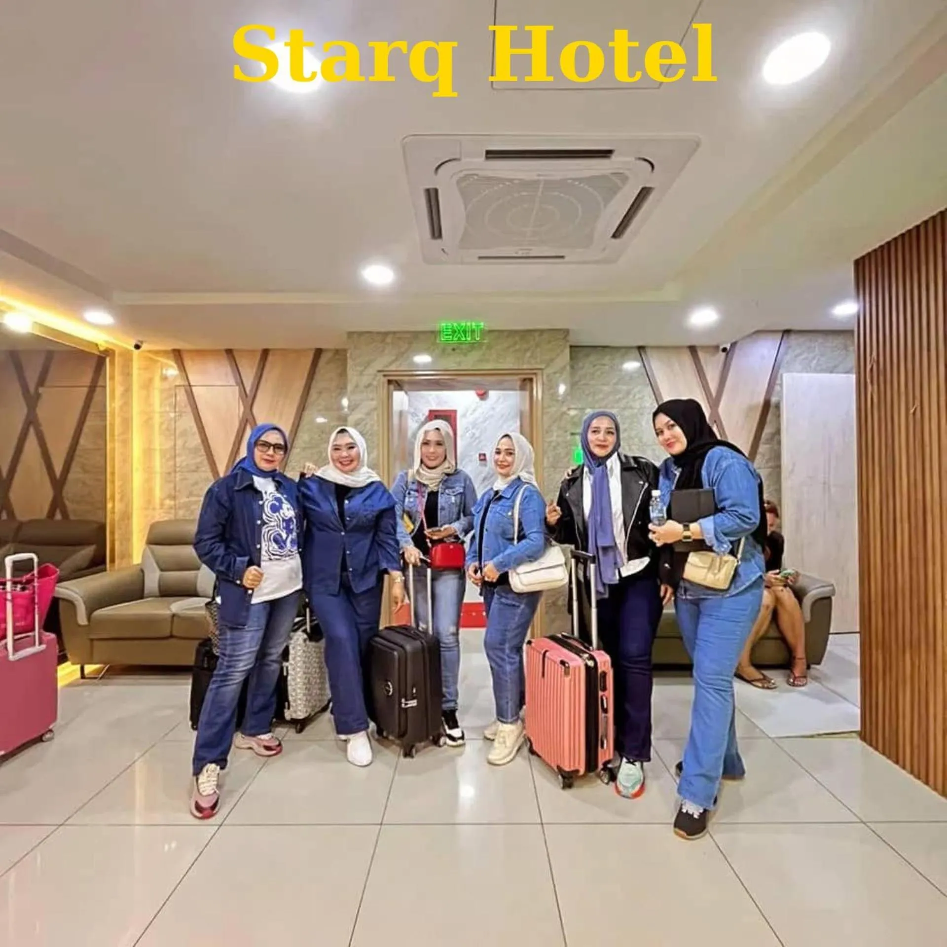 group of guests in StarQ Hotel Kuala Lumpur